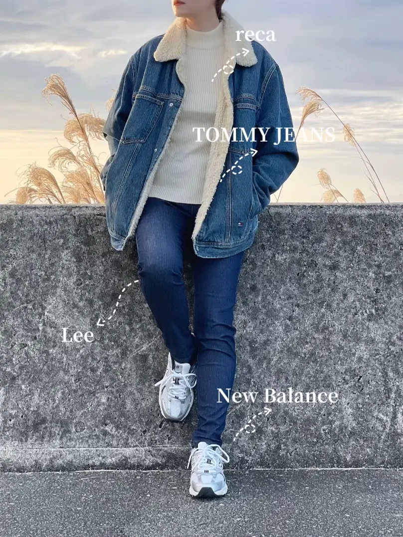 TOMMY JEANS デニムジャケットコーデ | Maが投稿したフォトブック | Lemon8