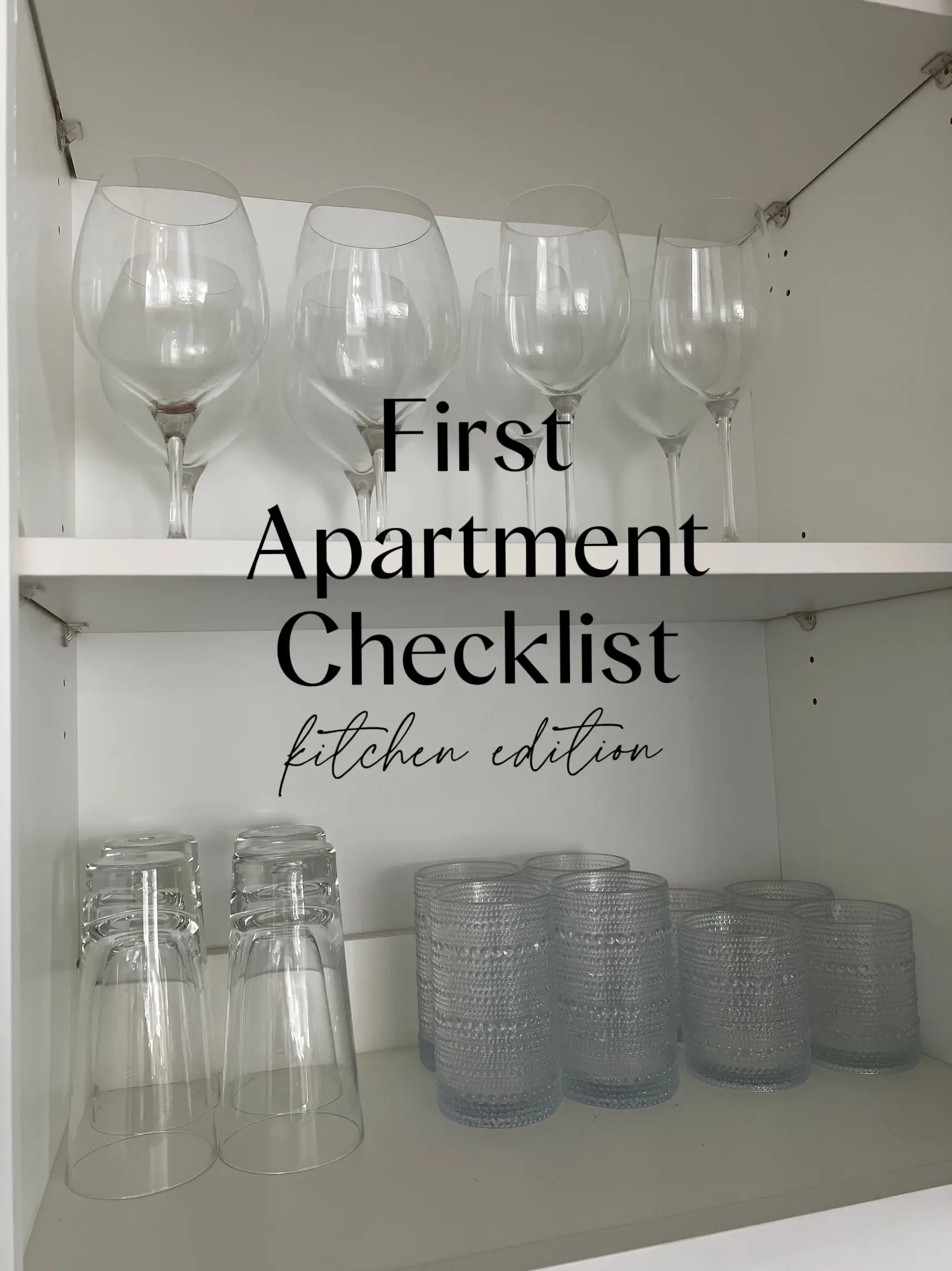 The Domestic Curator: Your First Apartment: Kitchen Essentials