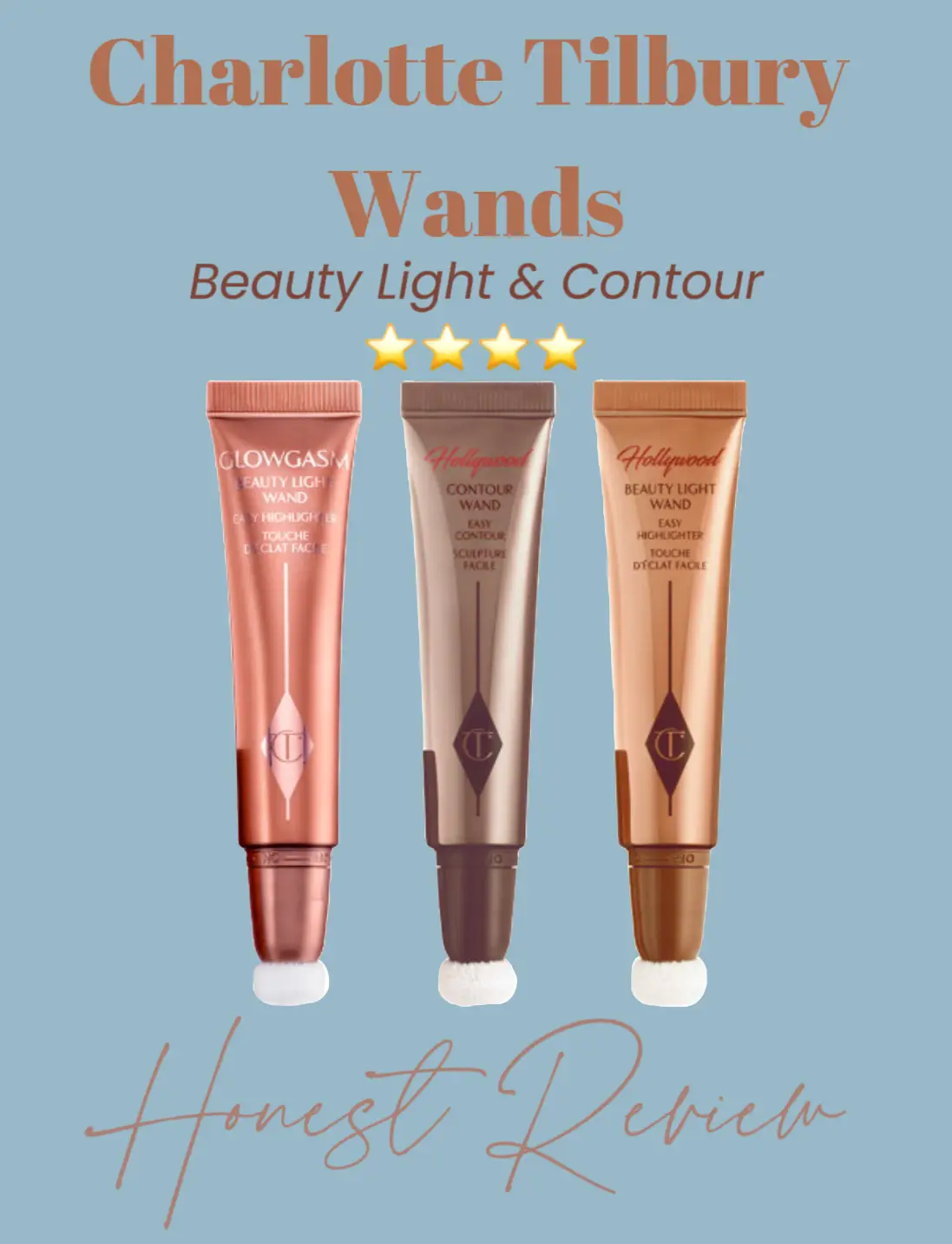 CONTOUR WANDS: Charlotte Tilbury VS Elf, Gallery posted by Amy Sara 🌷✨