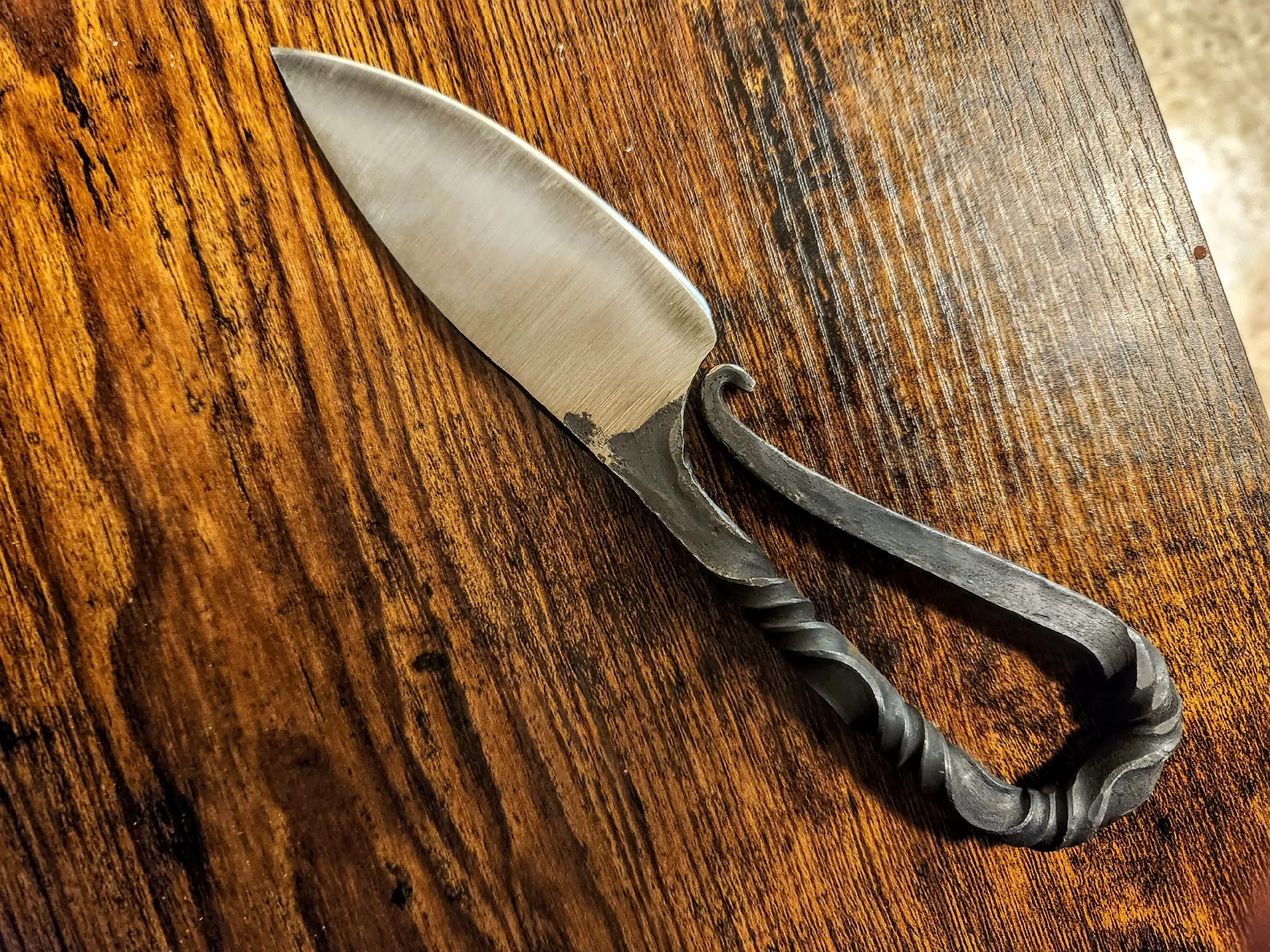 Celtic Knife, Handmade, Forge replica, Blacksmith, Pagan, Iron steel  product