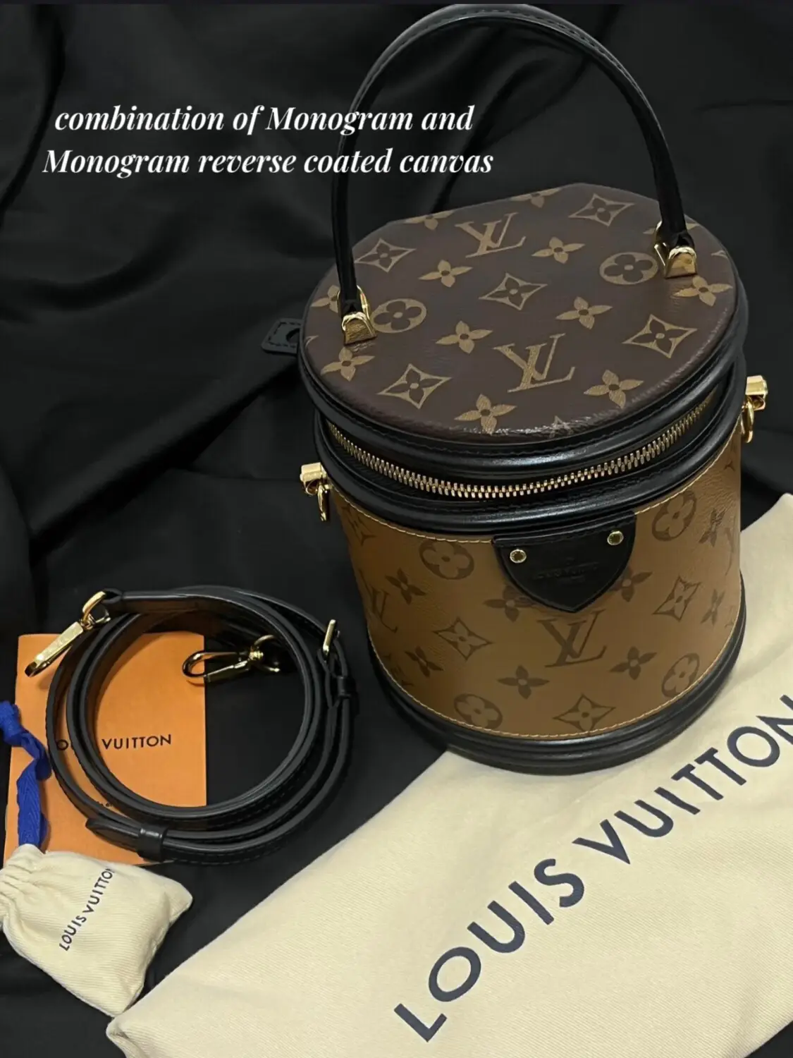 Cannes Monogram Reverse Canvas - Handbags