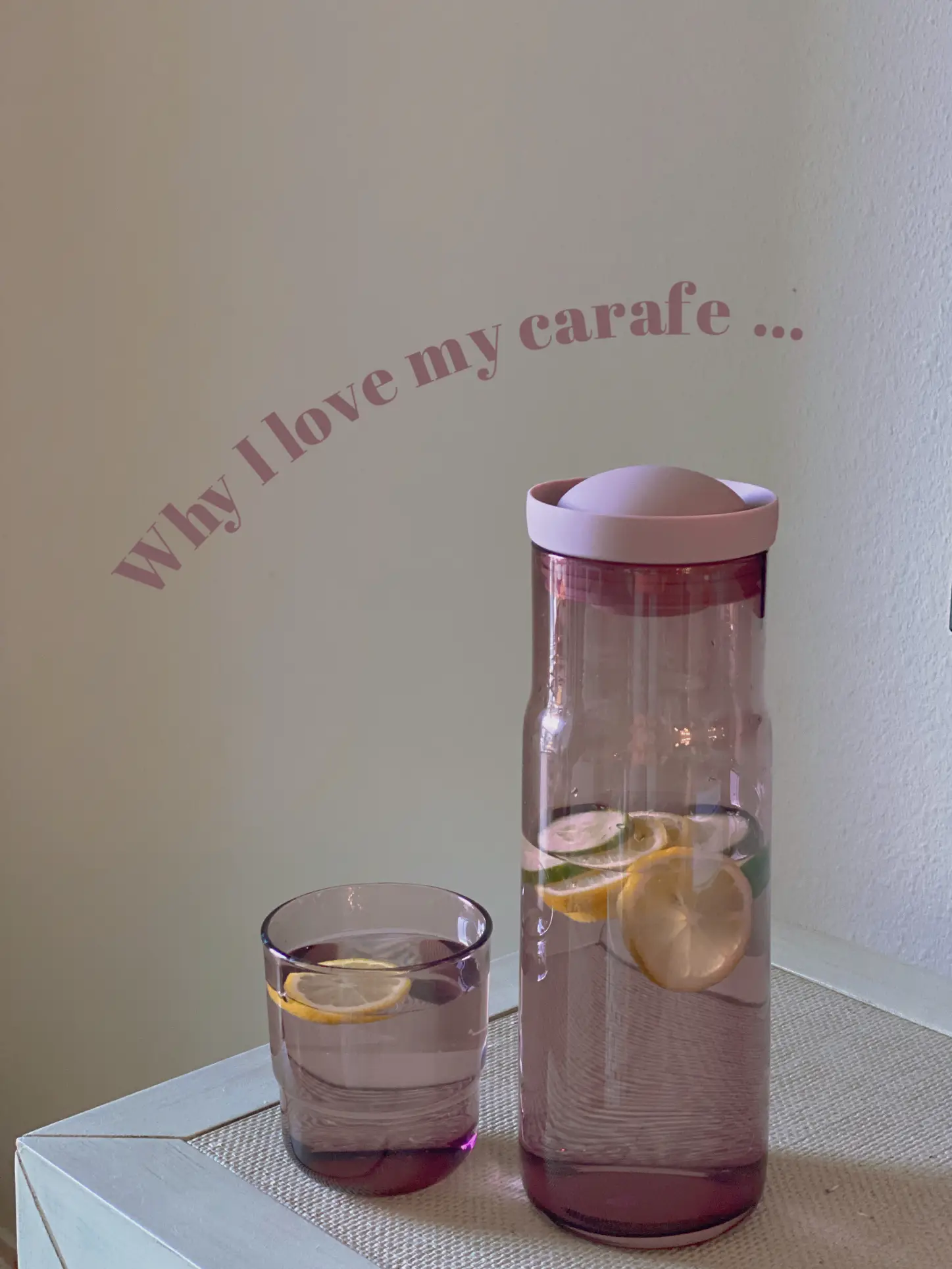 Jasmine Juice Carafe