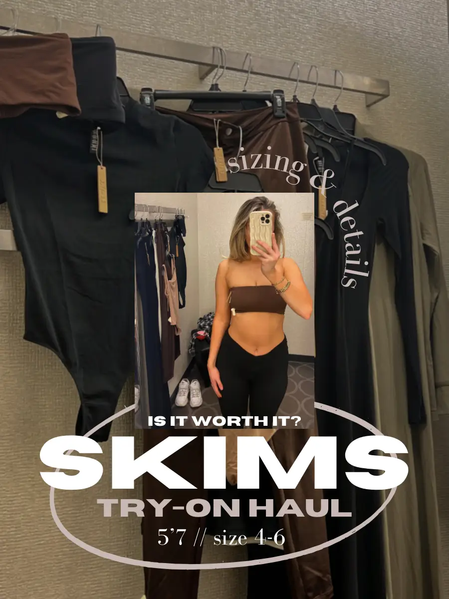 I'm 5'7” - the Skims 'fits everybody' bodysuit didn't work for me, you can  tell Kim Kardashian designs for short women