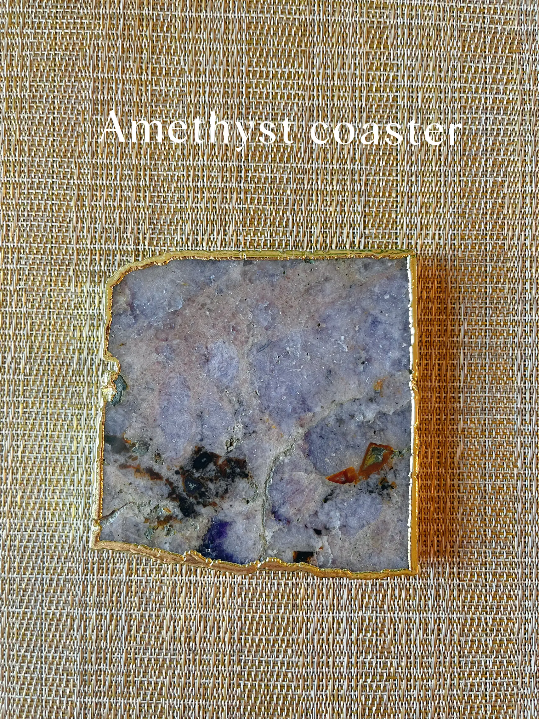 Amethyst coaster from Anthropologie Gallery posted by liz9574