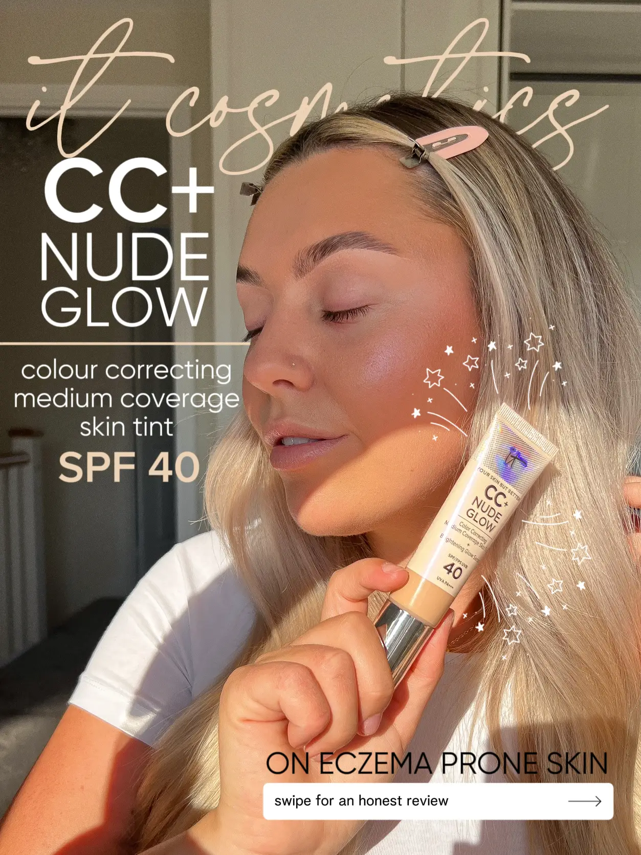 CC+ Nude Glow Cream SPF 40 - With Niacinamide - IT Cosmetics