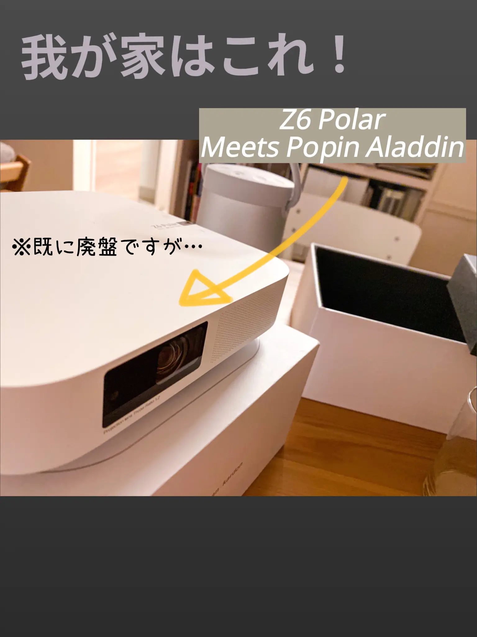 使用10回未満】Z6 Polar Meets popIn Aladdin - テレビ・映像機器