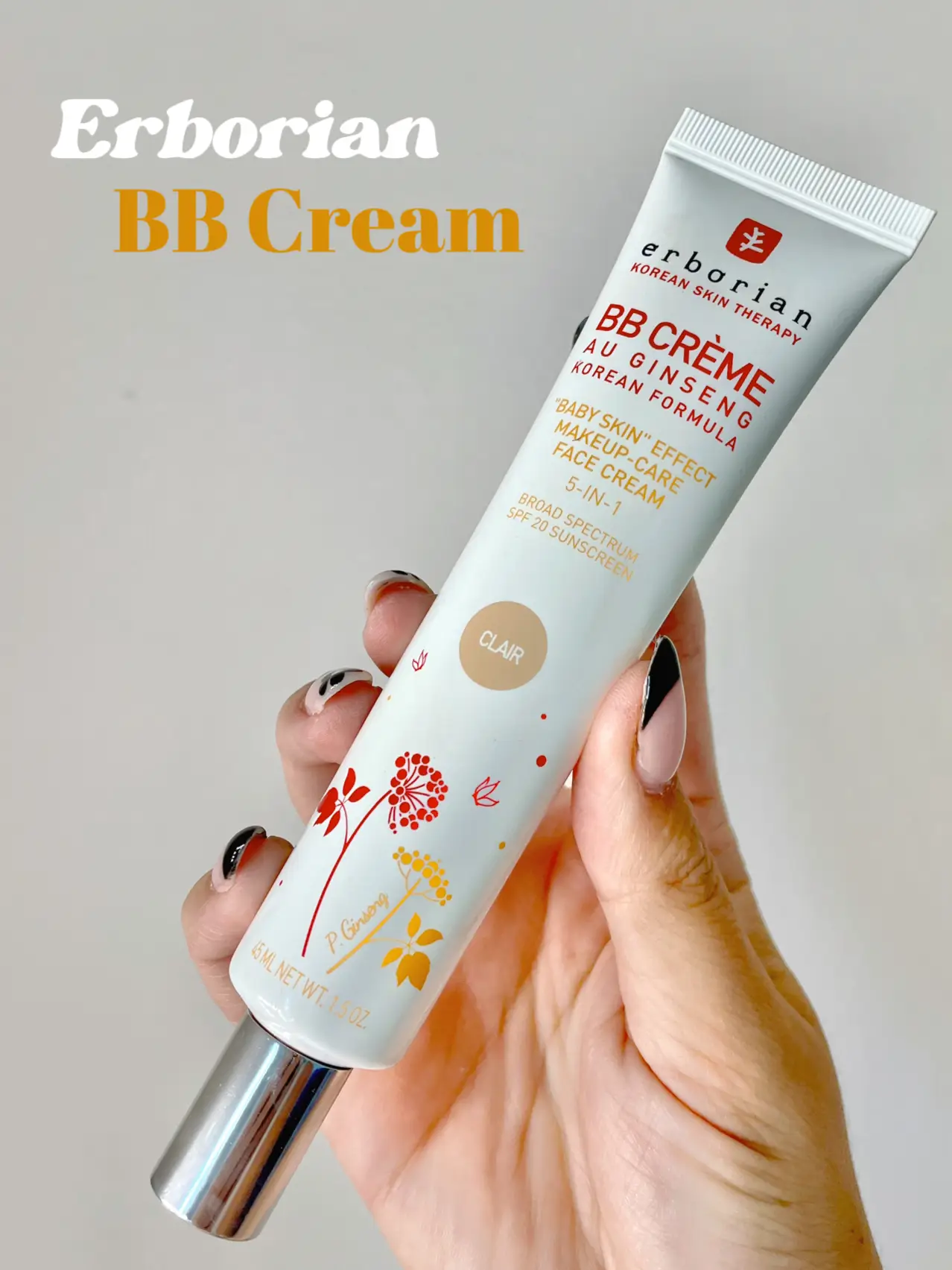 Hit Me BB One More Time – Erborian BB Crème Au Ginseng Korean