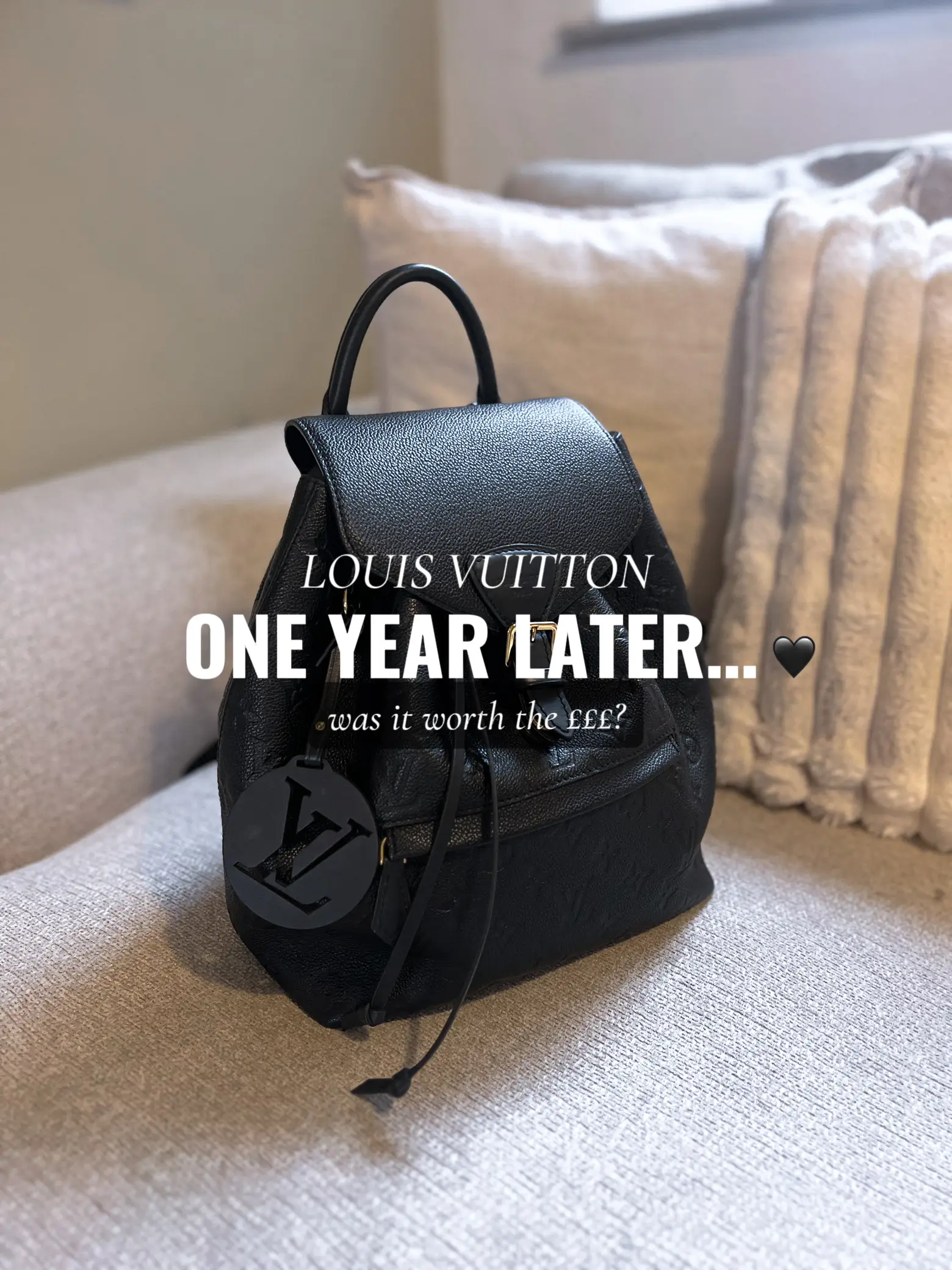 ONE YEAR LATER… Louis Vuitton bag review🖤