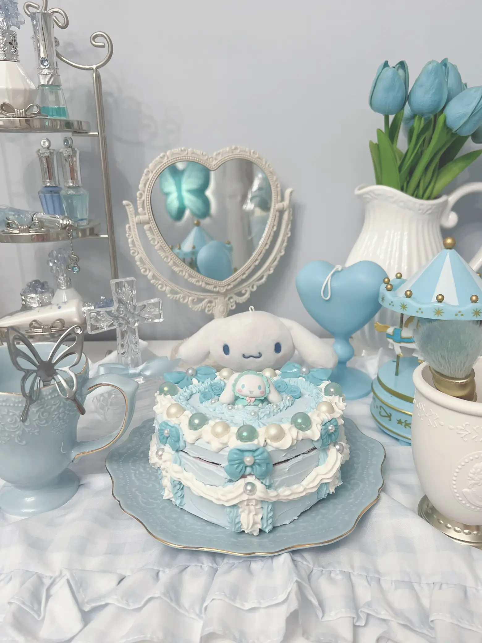 シナモロールのフェイクケーキ🎂💎💙 | みよしの🐘🩵が投稿したフォトブック | Lemon8