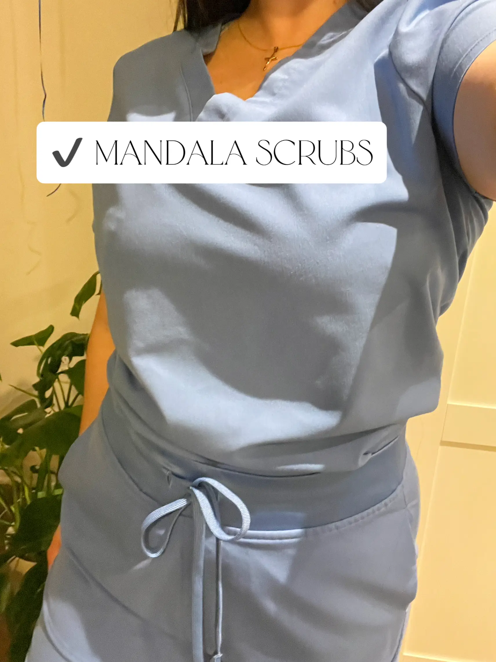 Mandala scrubs! I thought I'd like these more but I wasn't a huge fan , mandala scrubs