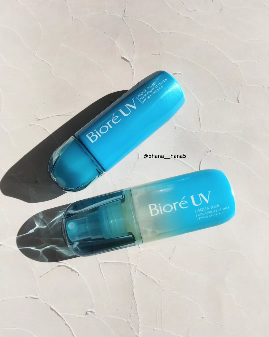 ビオレUVアクアリッチ🌞使い比べレポ 🏻 | 𝙃𝙖𝙣𝙖が投稿したフォトブック | Lemon8