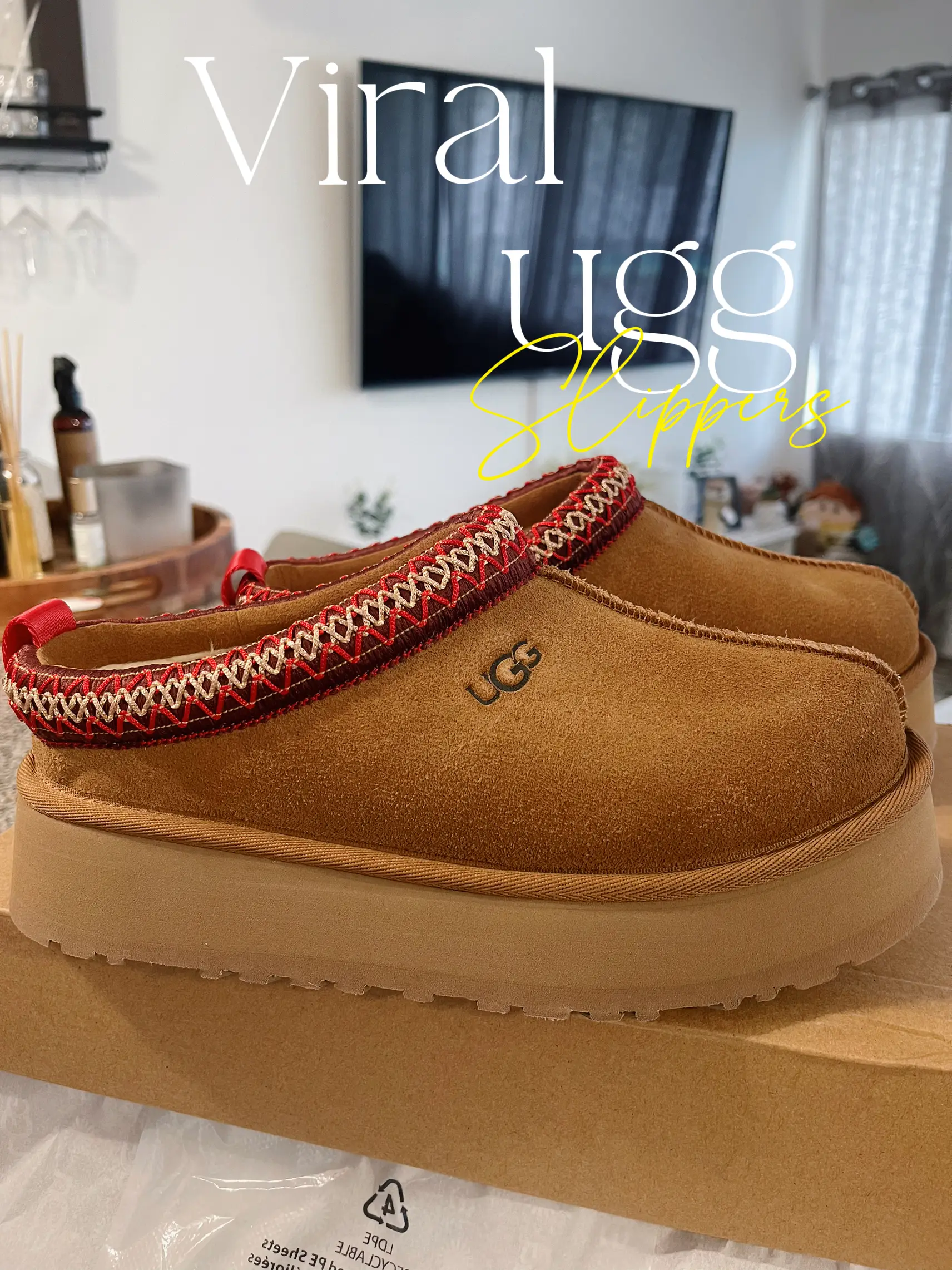 Ashley discount ugg slippers