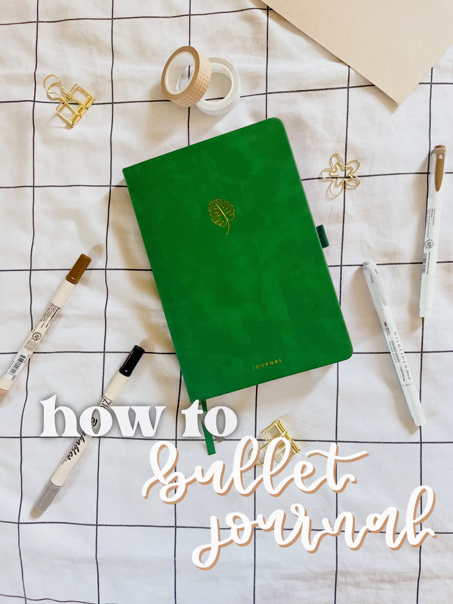 Bullet Journal Stencils 101  Using Bullet Journaling Tools! 