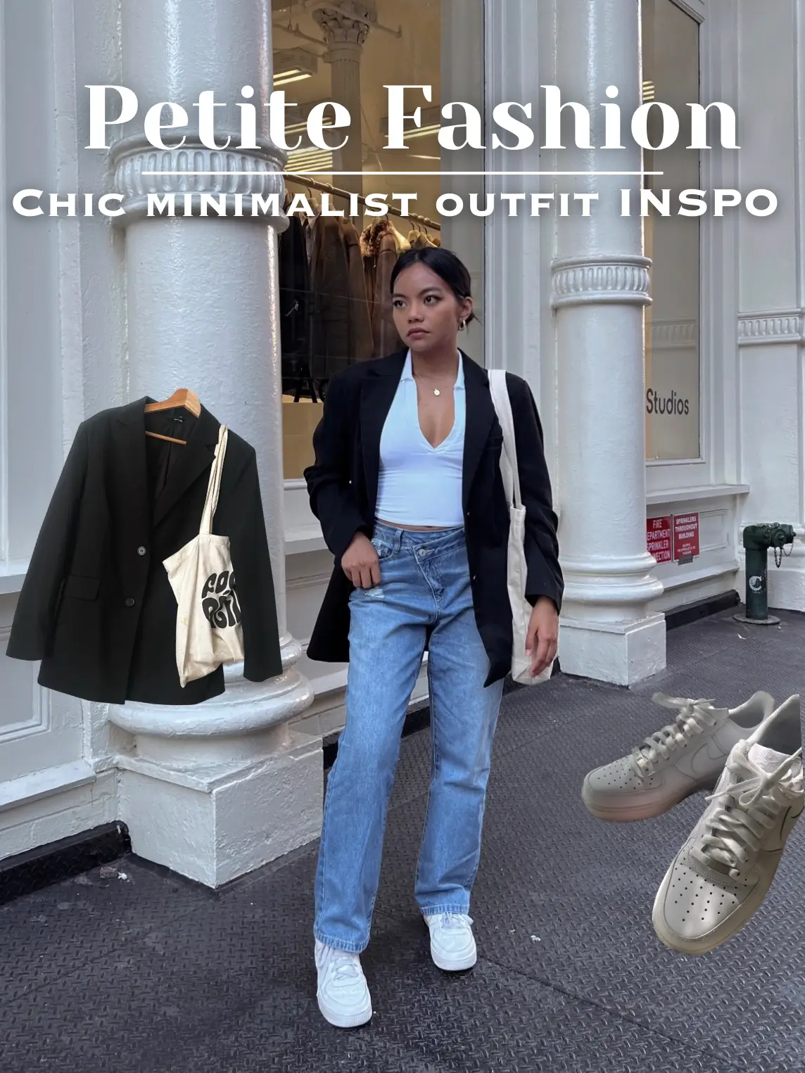 yours truly 🤭 . . minimal outfit, outfit inspo, effortless chic