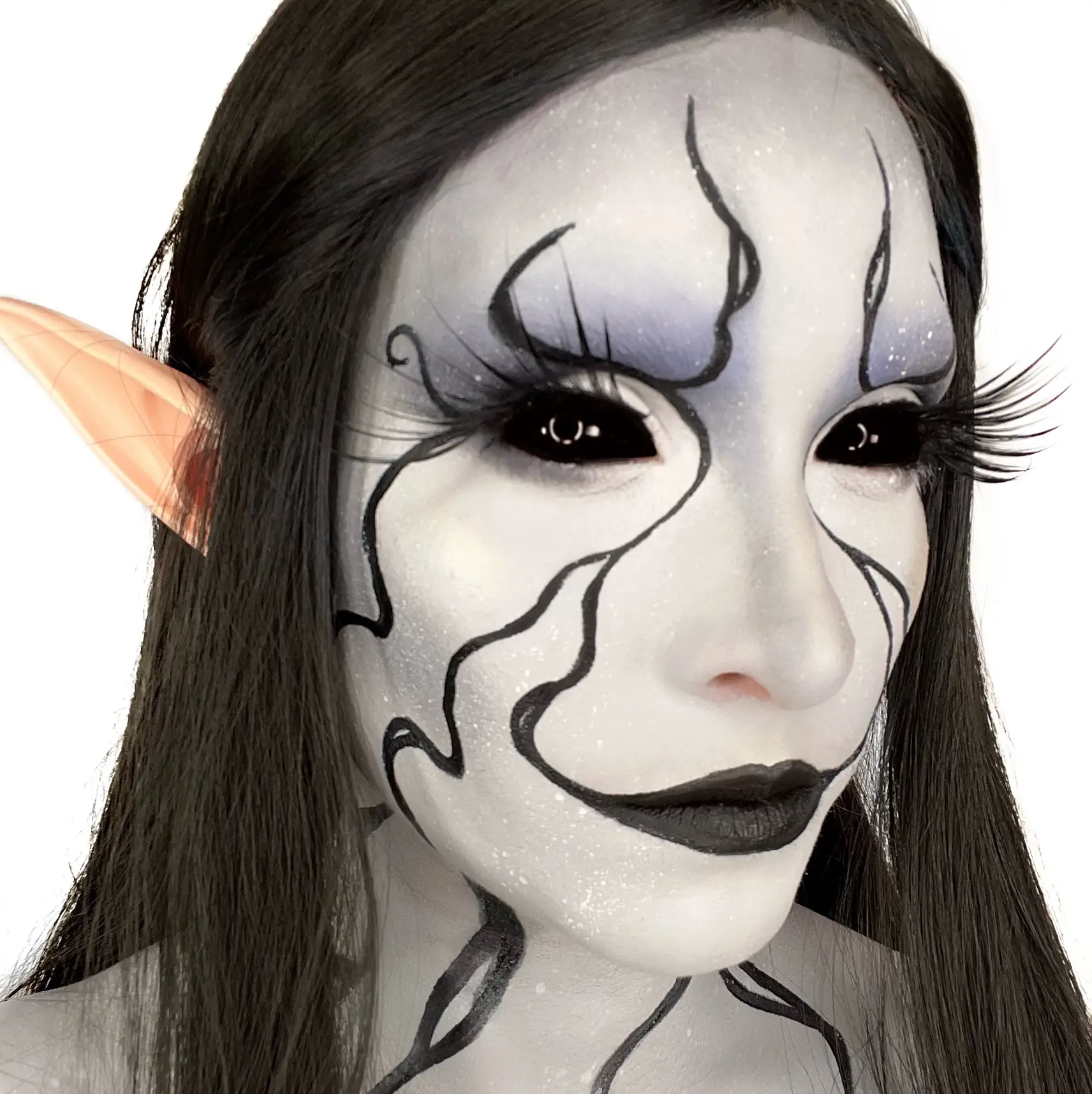 evil fairy makeup