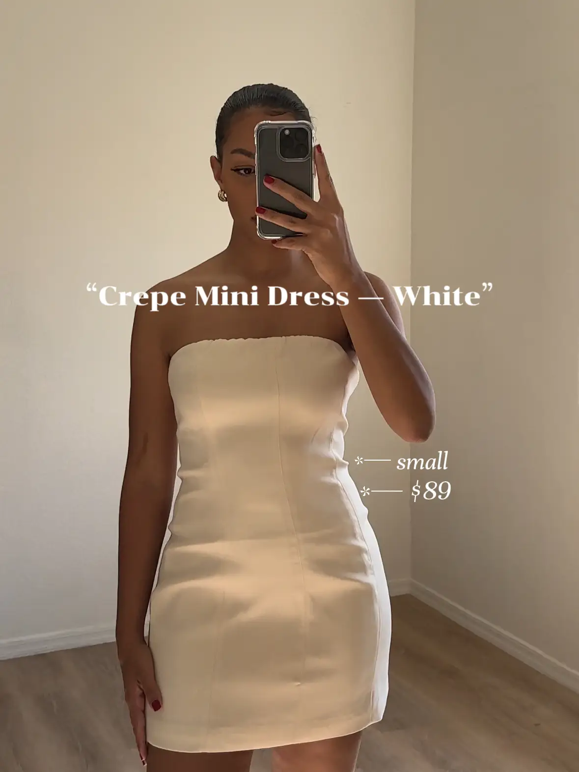 Devon Strapless Linen Bodycon Mini Dress • Shop American Threads