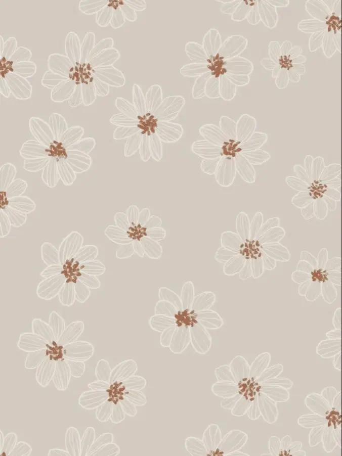  A flower design with a white background.