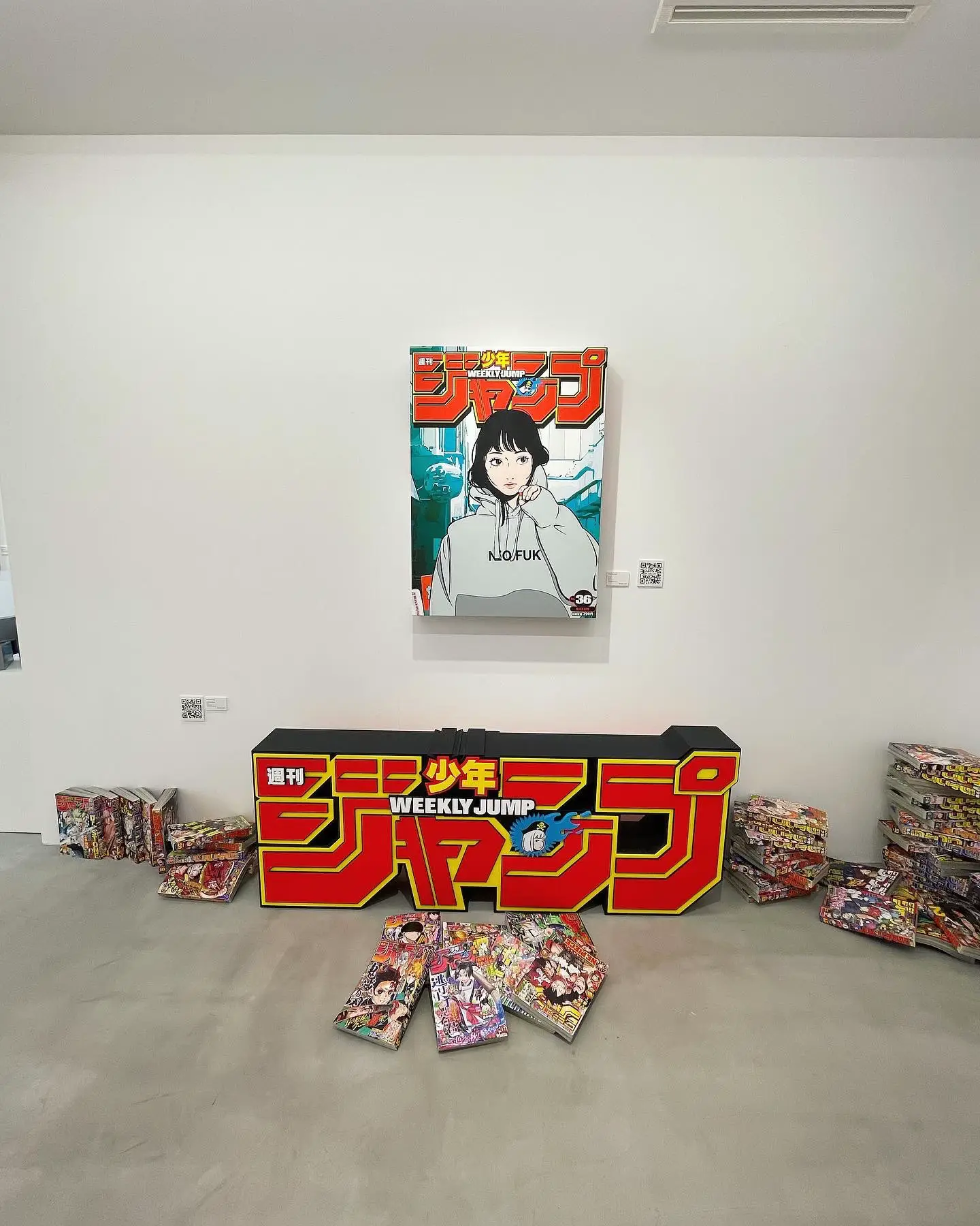 週刊少年ジャンプ×Backside works ポスターNo.36 赤色（SEAL限定