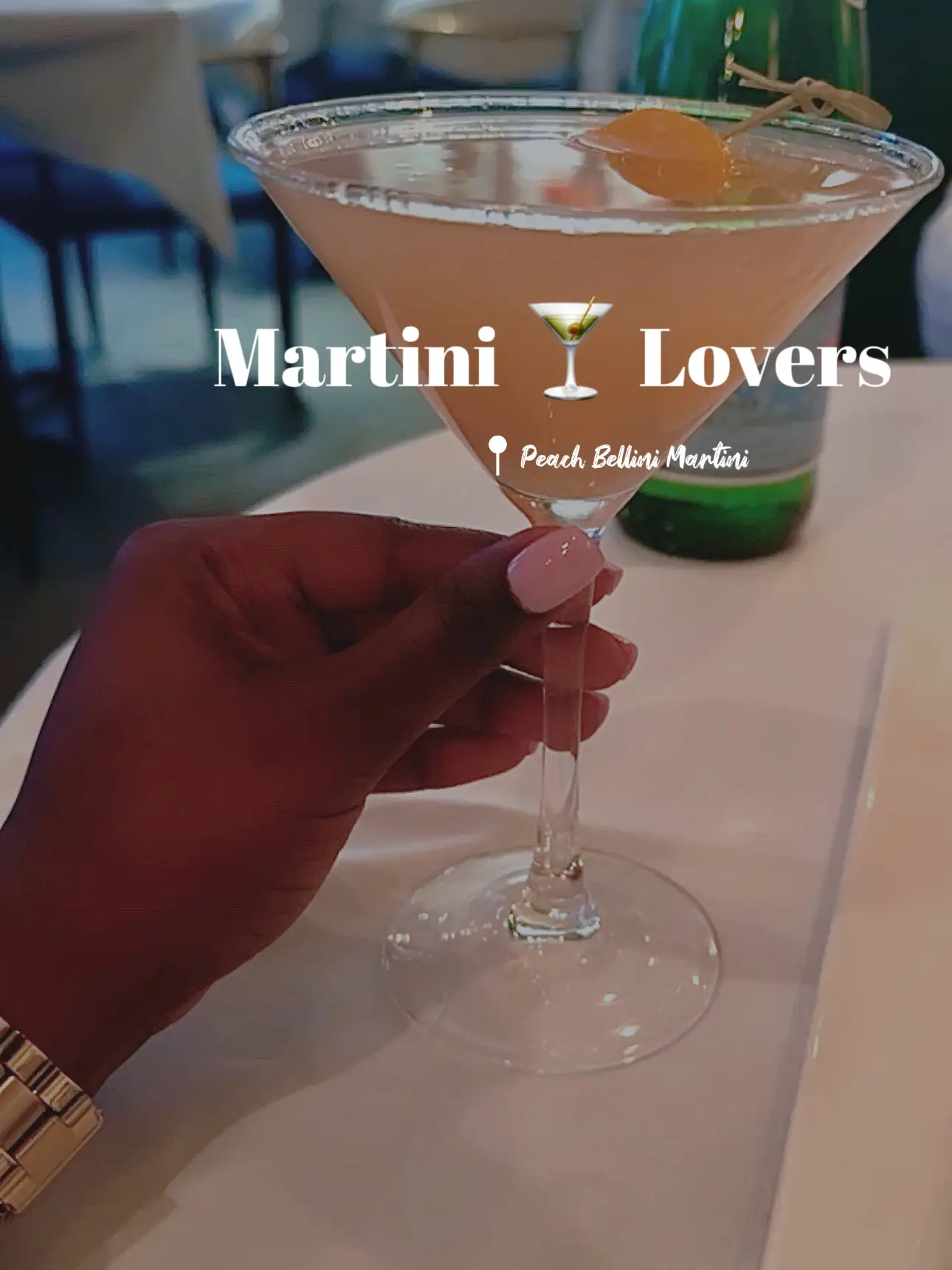 Cocktail of the Week: Bellini Martini