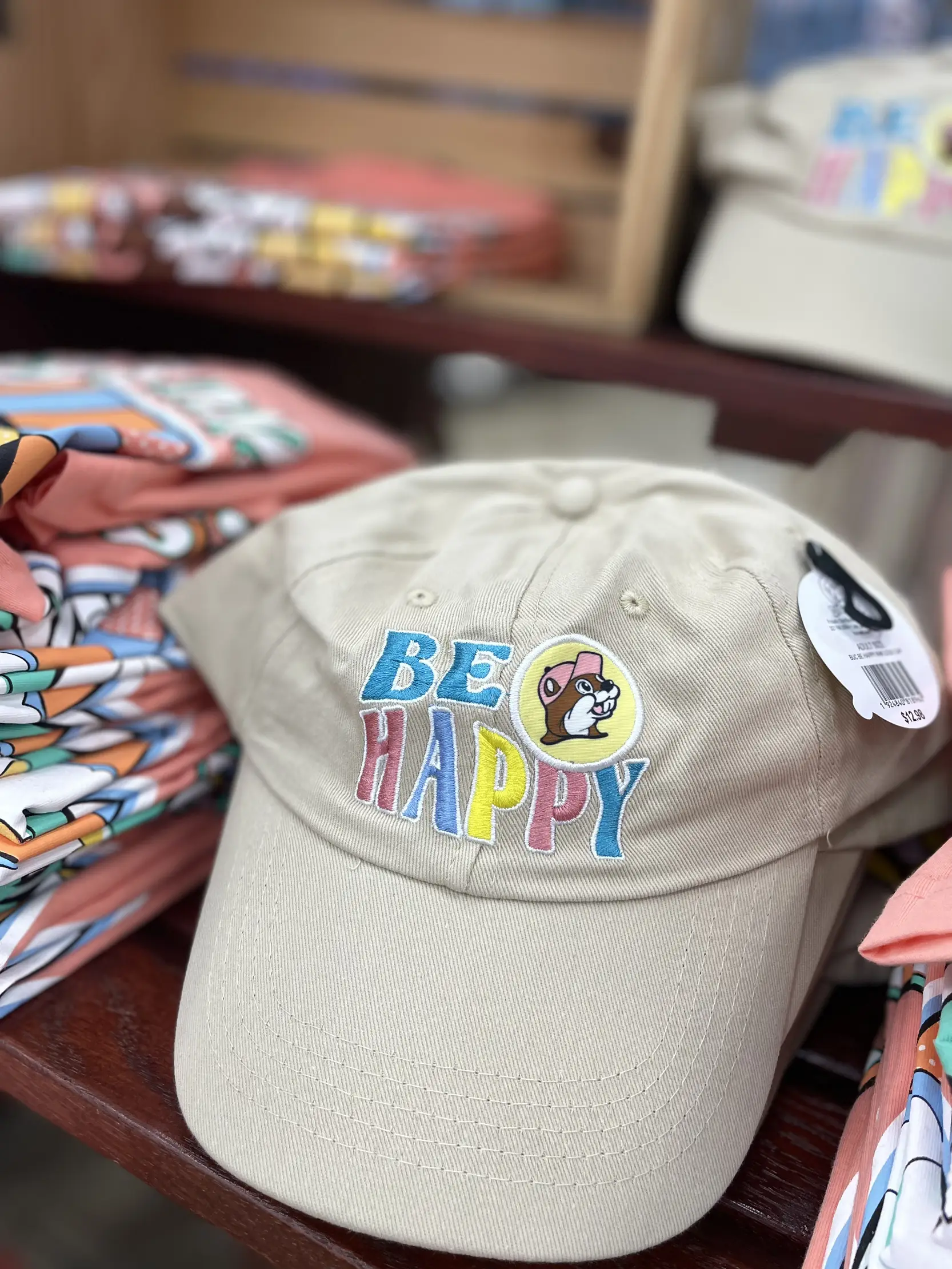 Buc-ee's Trucker Hats Beaver Plays Baseball