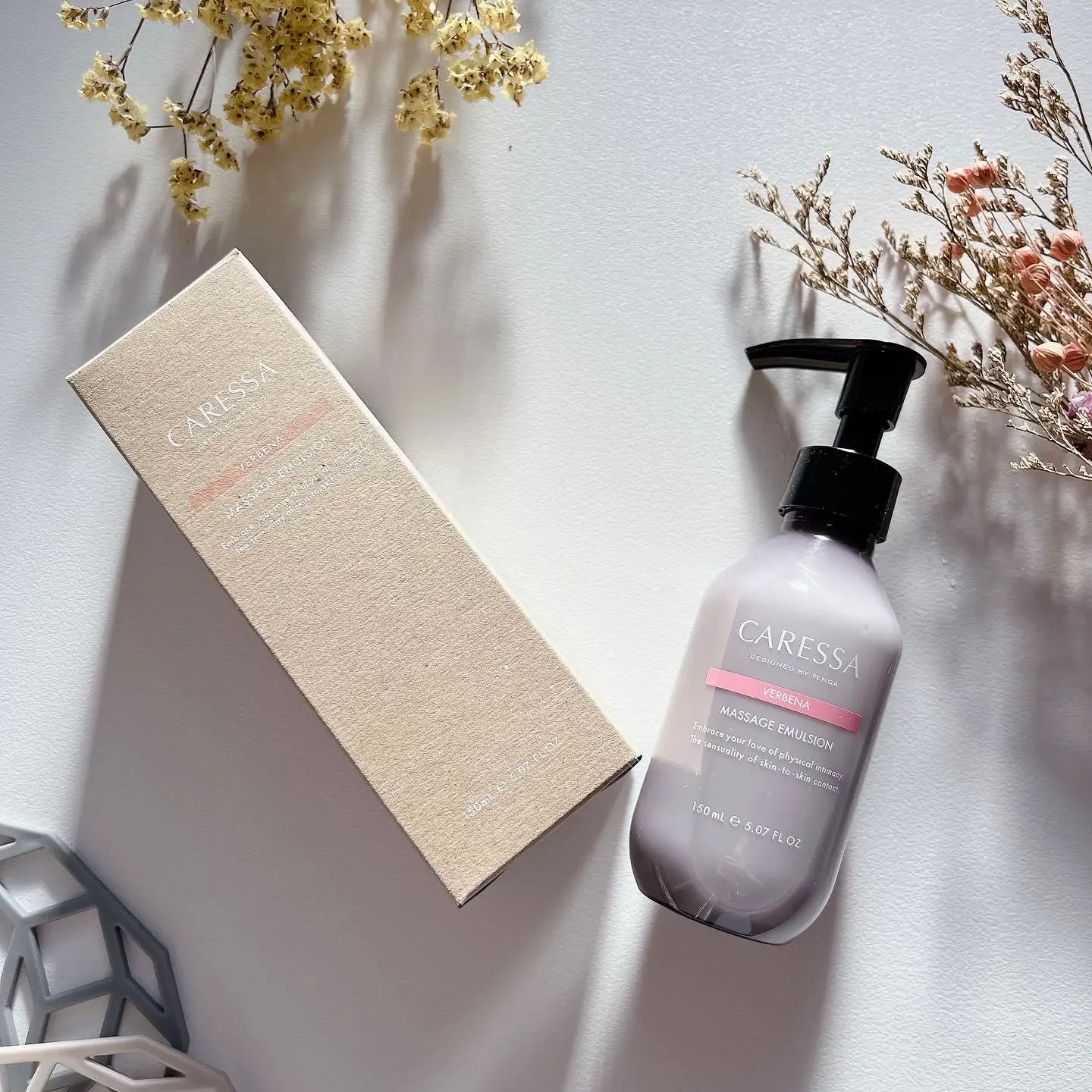 CARESSA HOME SPA EMULSION SET（ベージュ） CARESSA HOME SPA EMULSION SET（ベージュ）