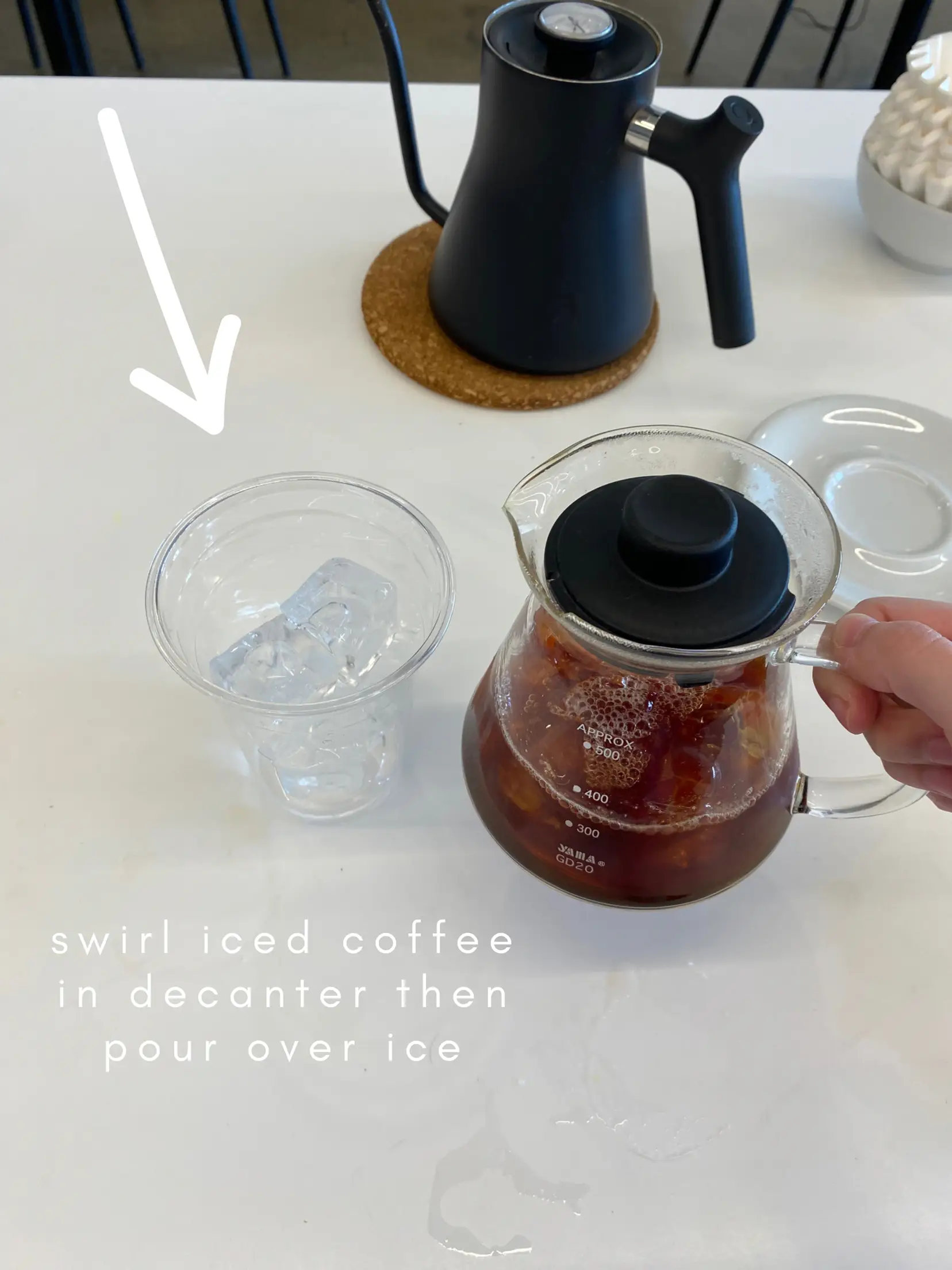 Fellow Mighty Small Glass Carafe - Hacea Coffee Source