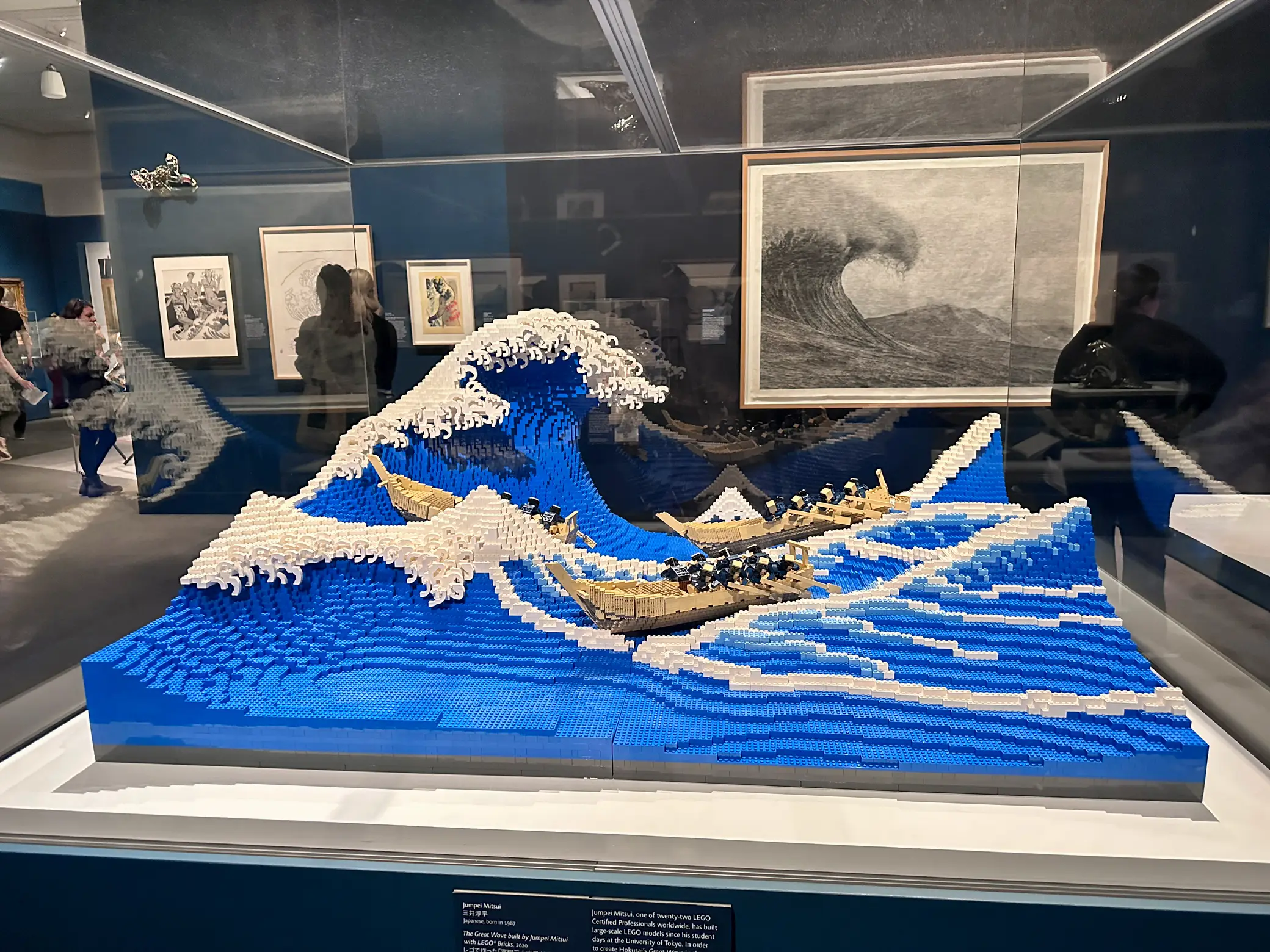 Jumpei Mitsui LEGO Hokusai 'The Great Wave off Kanagawa