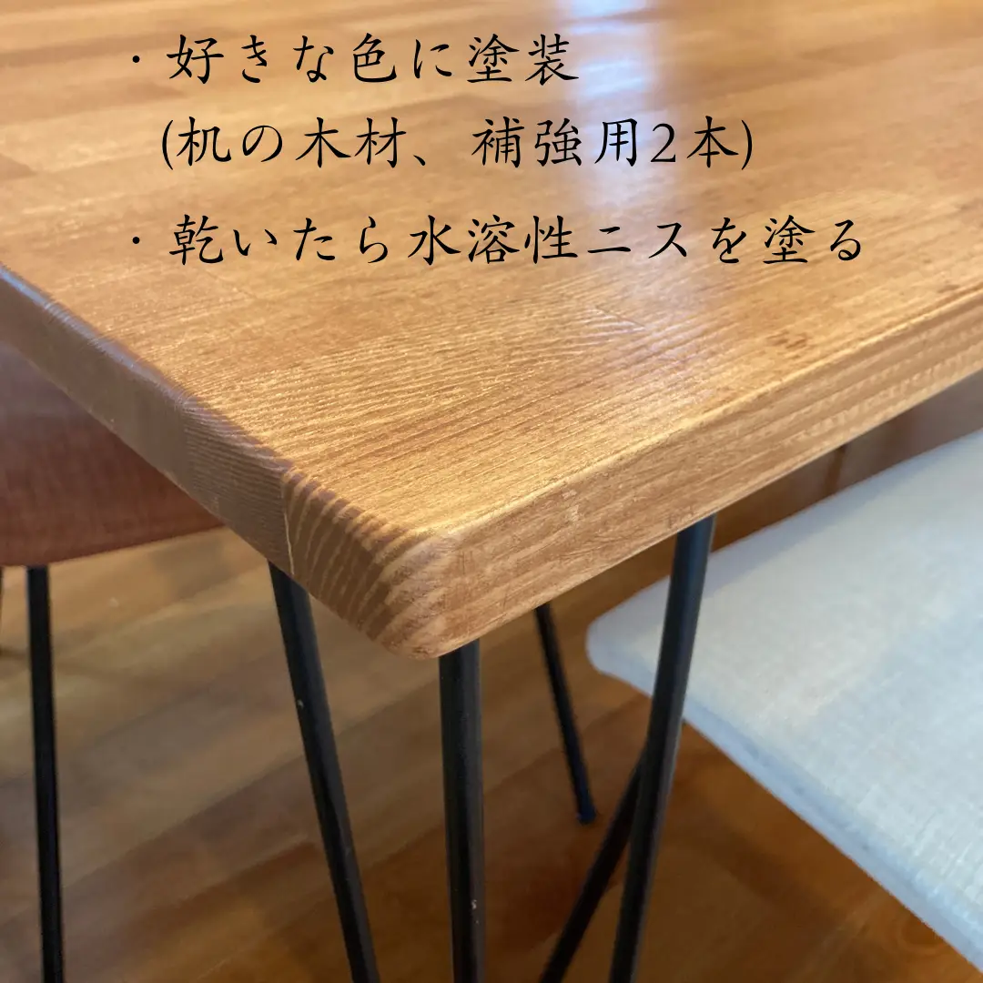 テーブル作業台アンジェリックカウンター テーブル 厚み2.5cm  幅180cm  ホワイト  ニス塗り