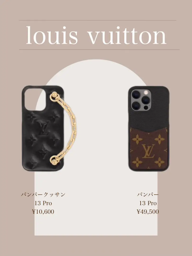 ルイヴィトン バンパー クッサン iPhone12Pro/12携帯ケース☆美品