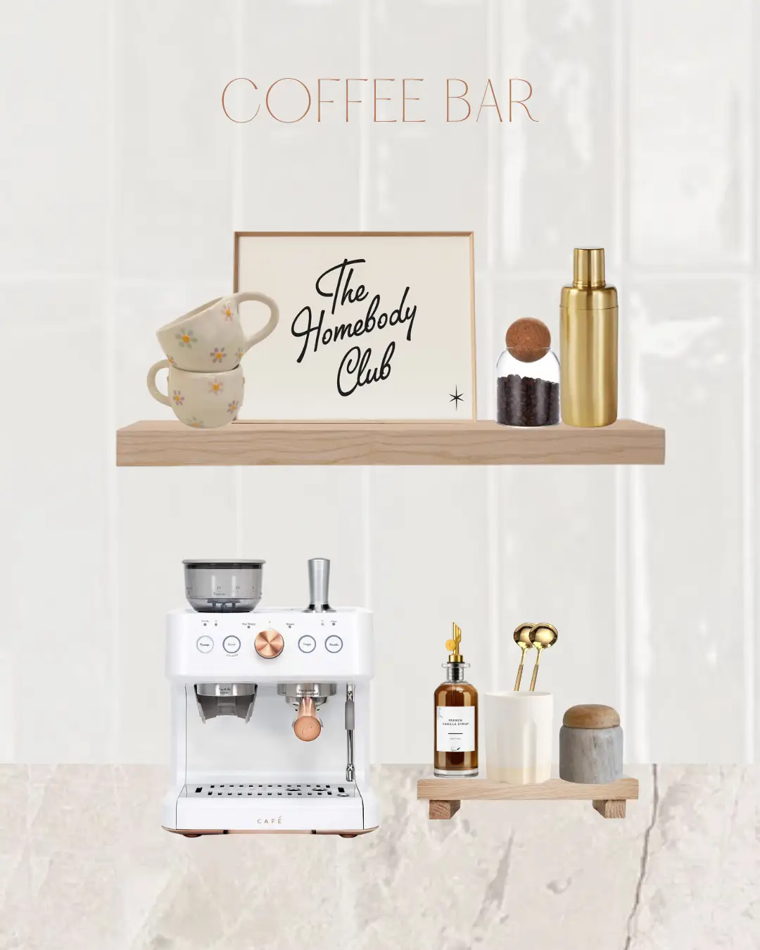 DIY Coffee Bar - Mash Elle
