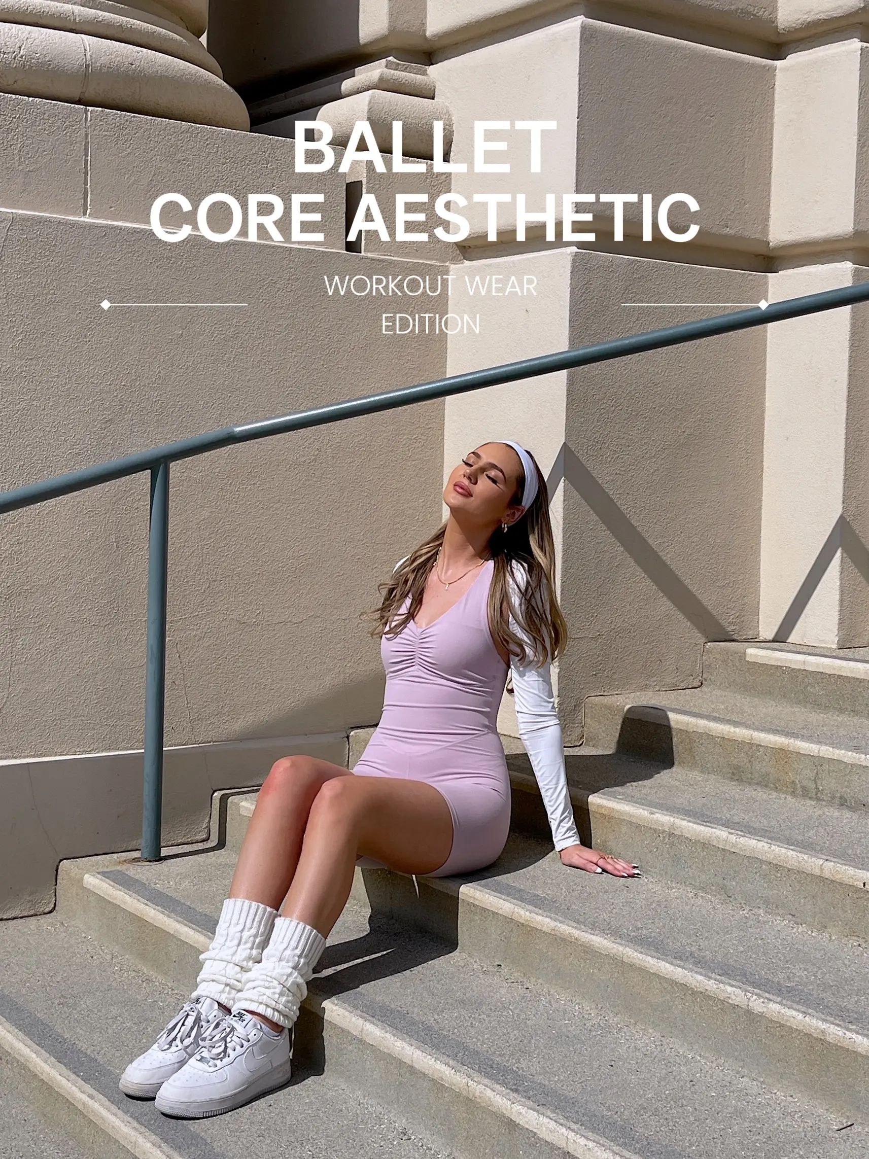 Ballet Core Aesthetic Workout Wear