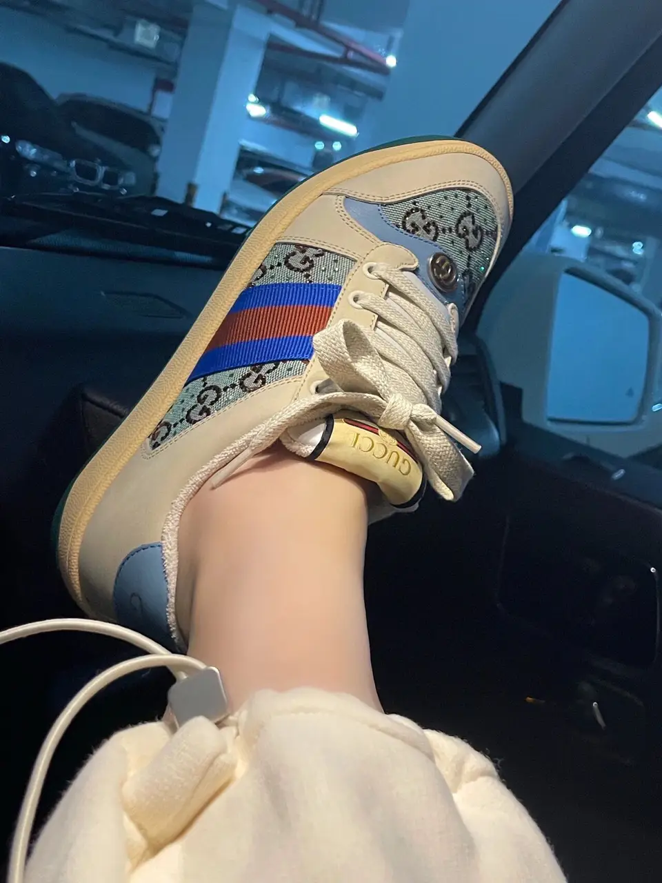 Gucci sales diamond shoes