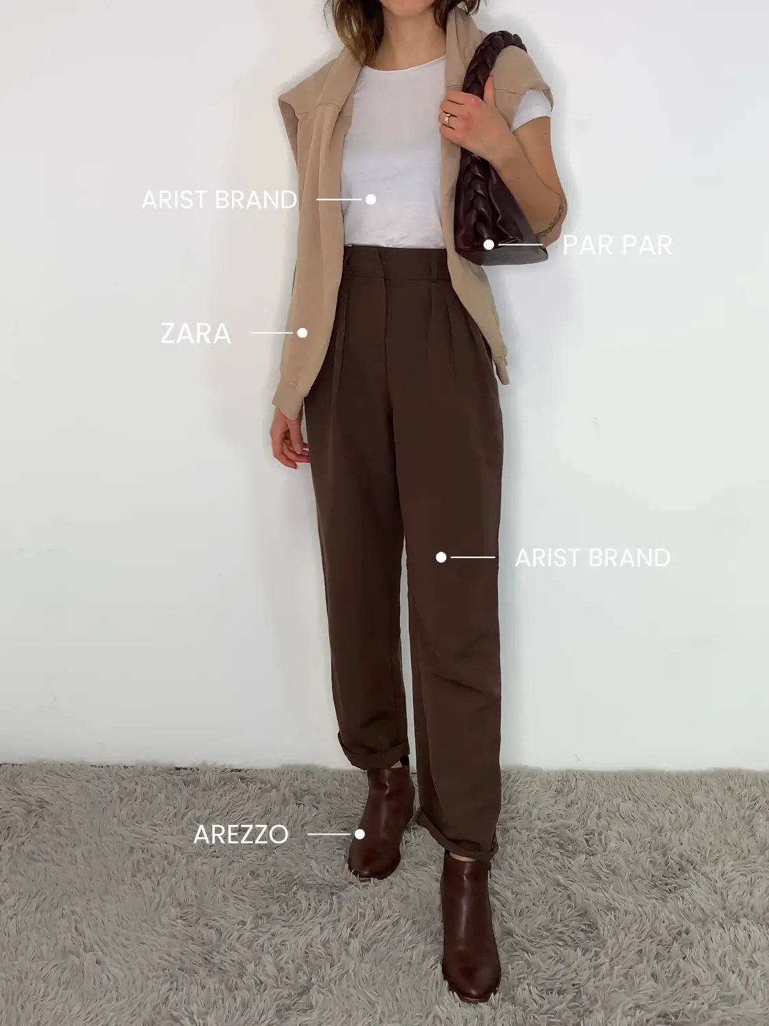 STYLING BROWN PANTS, Gallery posted by Nathalia Destri