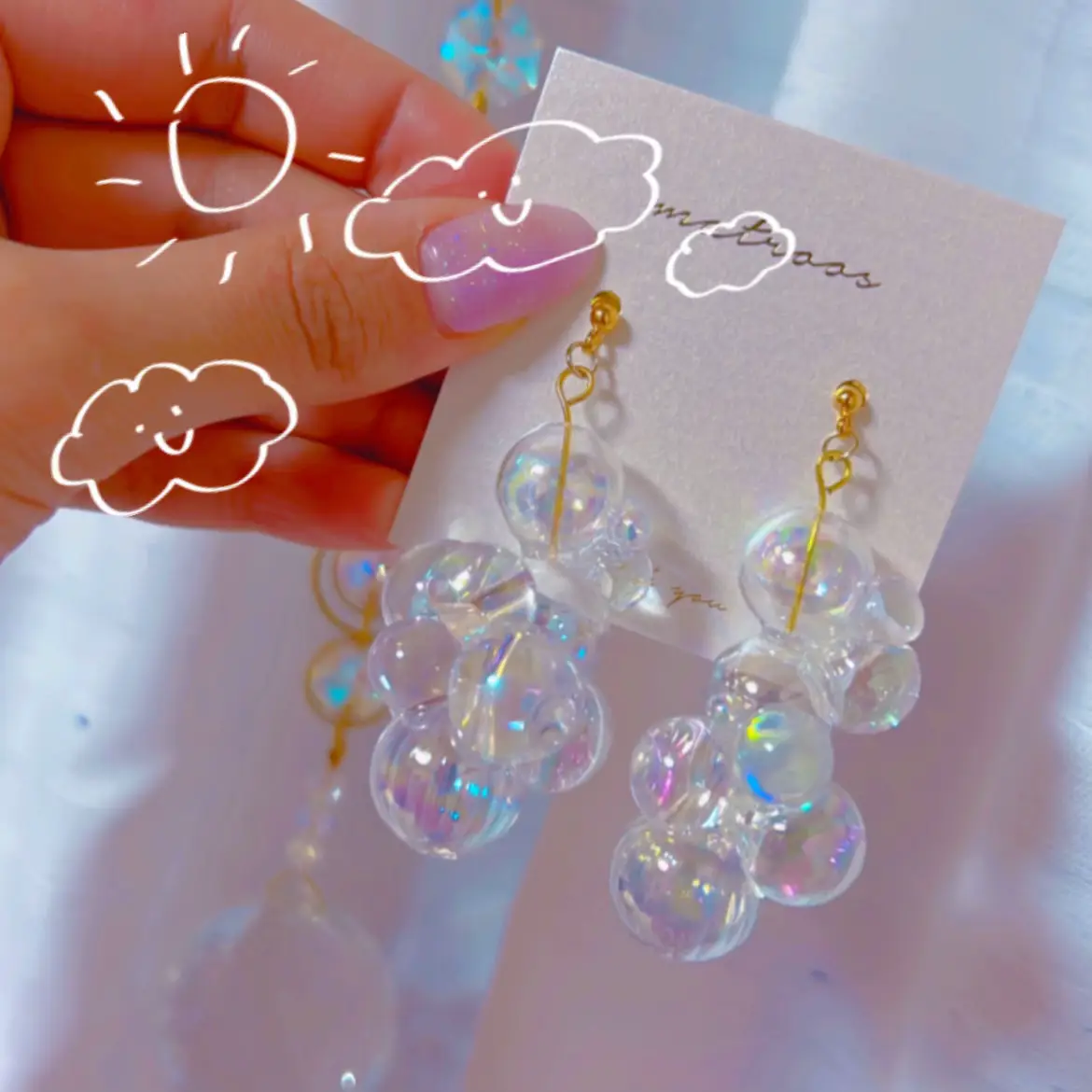 シャボン玉?ピアス? | xoxo??が投稿したフォトブック | Lemon8
