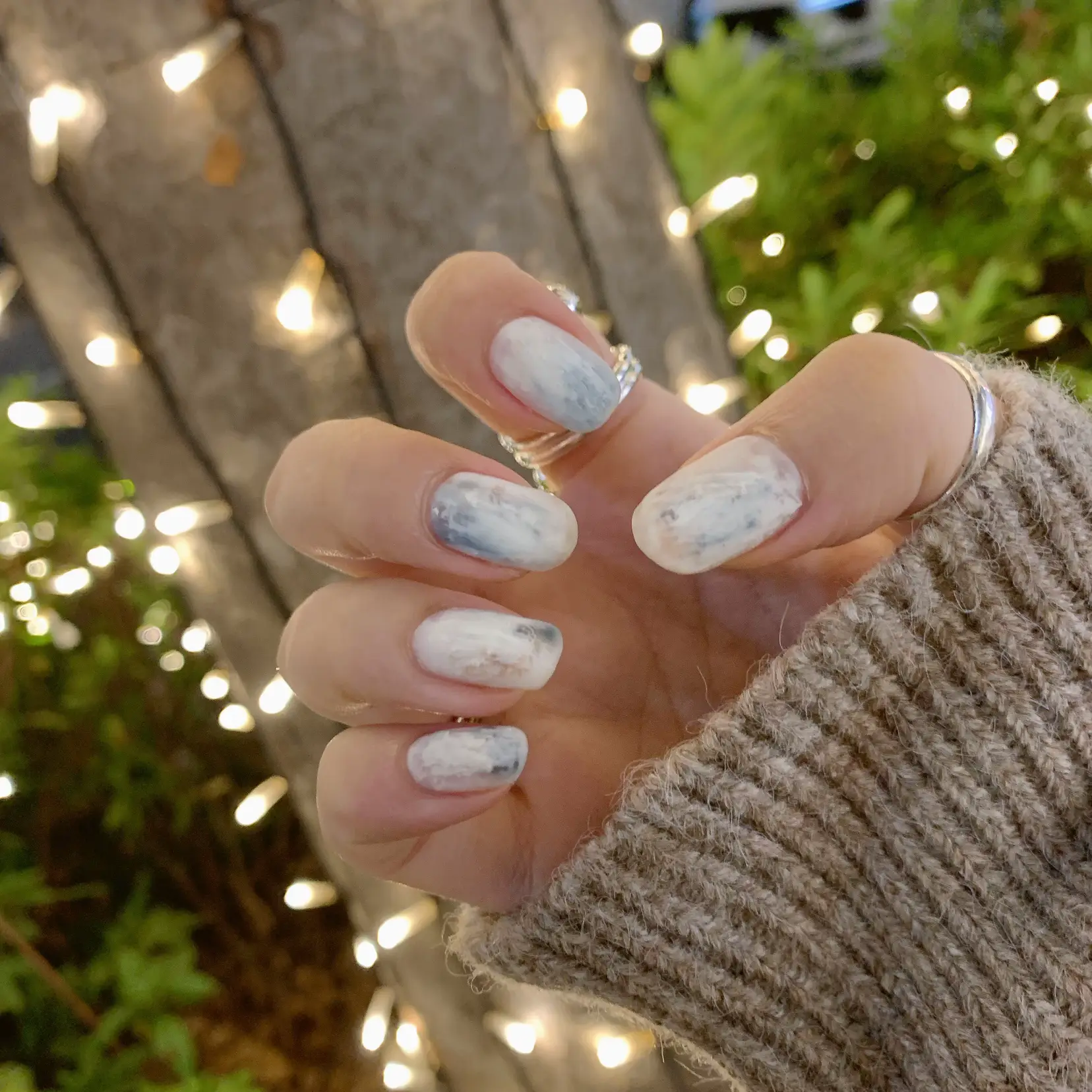 今年の締めネイル💅 | よこやまあすか☁️ 𓈒𓂂𓏸が投稿したフォト