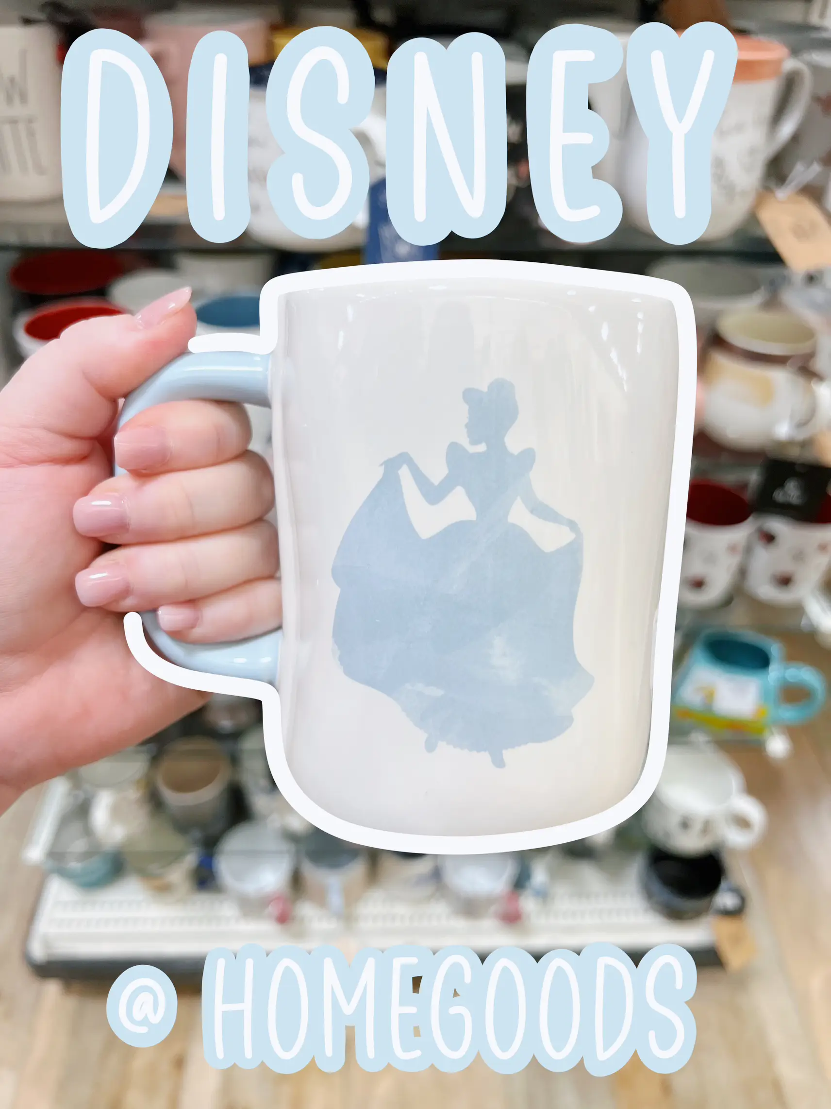 DLR - Disney Home - Character Calligraphy “Disneyland” Mug — USShoppingSOS