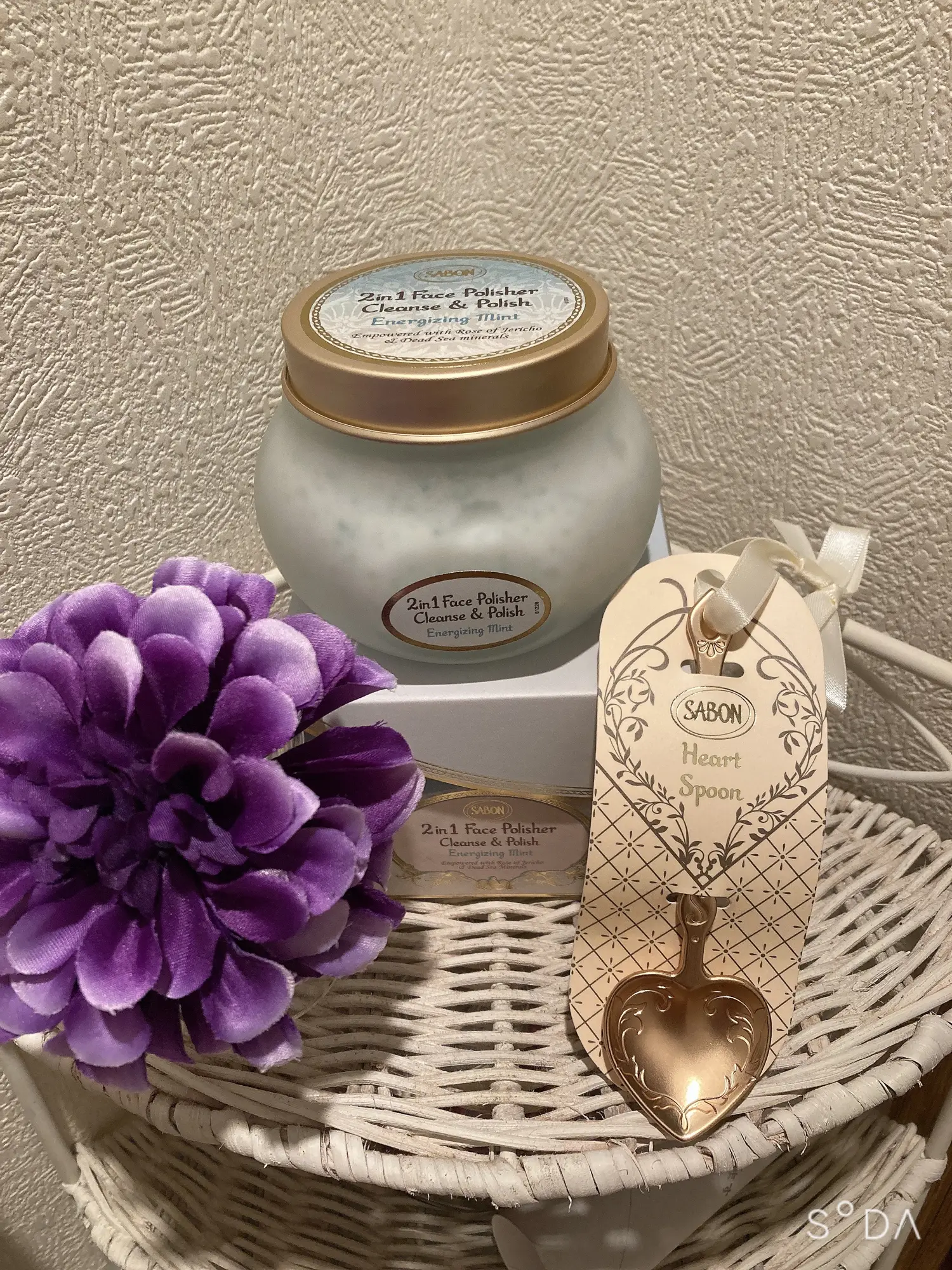 SABON フェイスポリッシャー ミント - スキンケア/基礎化粧品