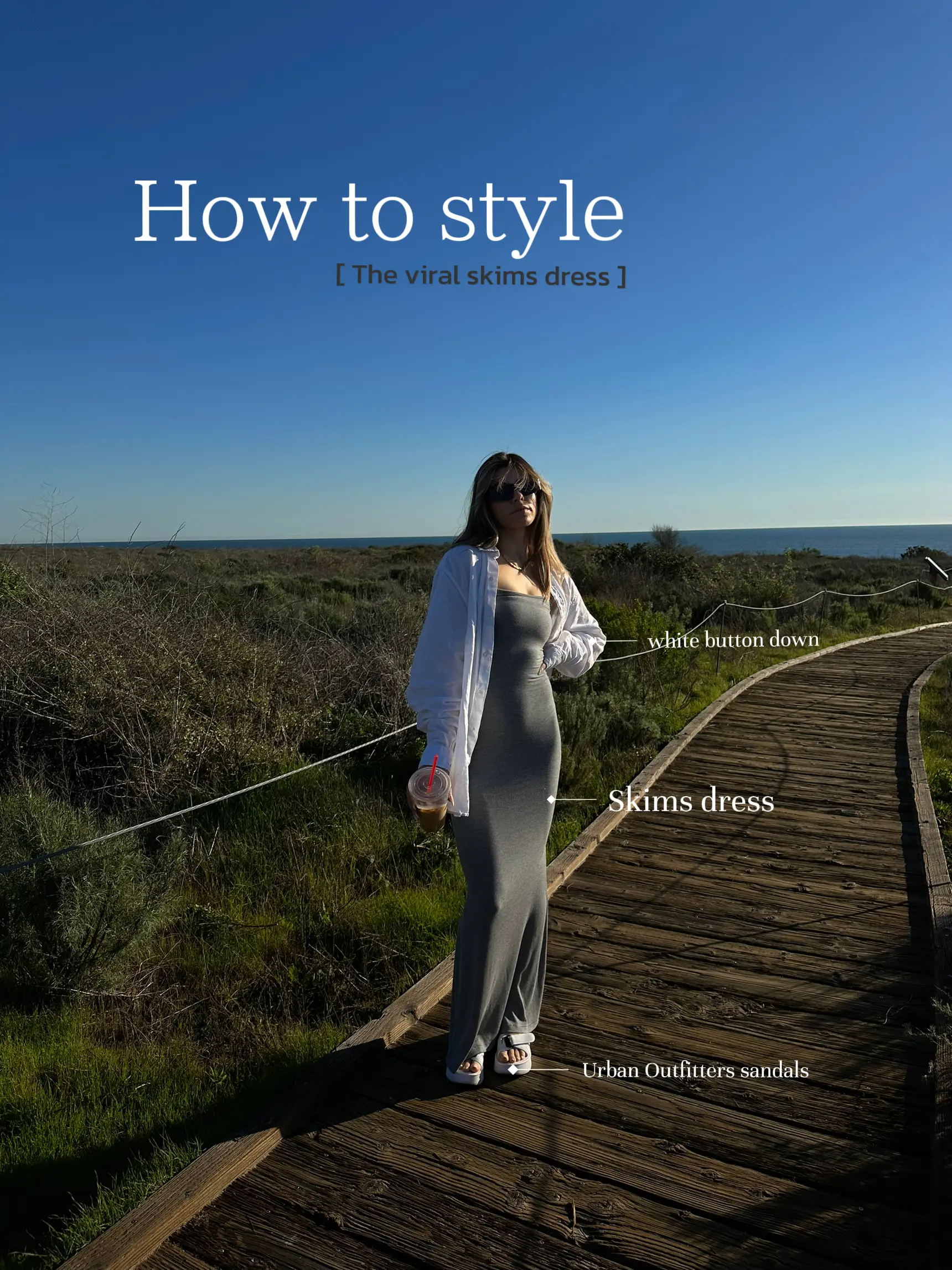 How to style THE viral skims dress