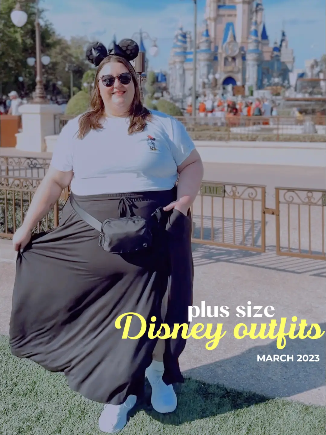 PLUS SIZE DISNEY OUTFIT IDEAS  Video published by houseofdorough