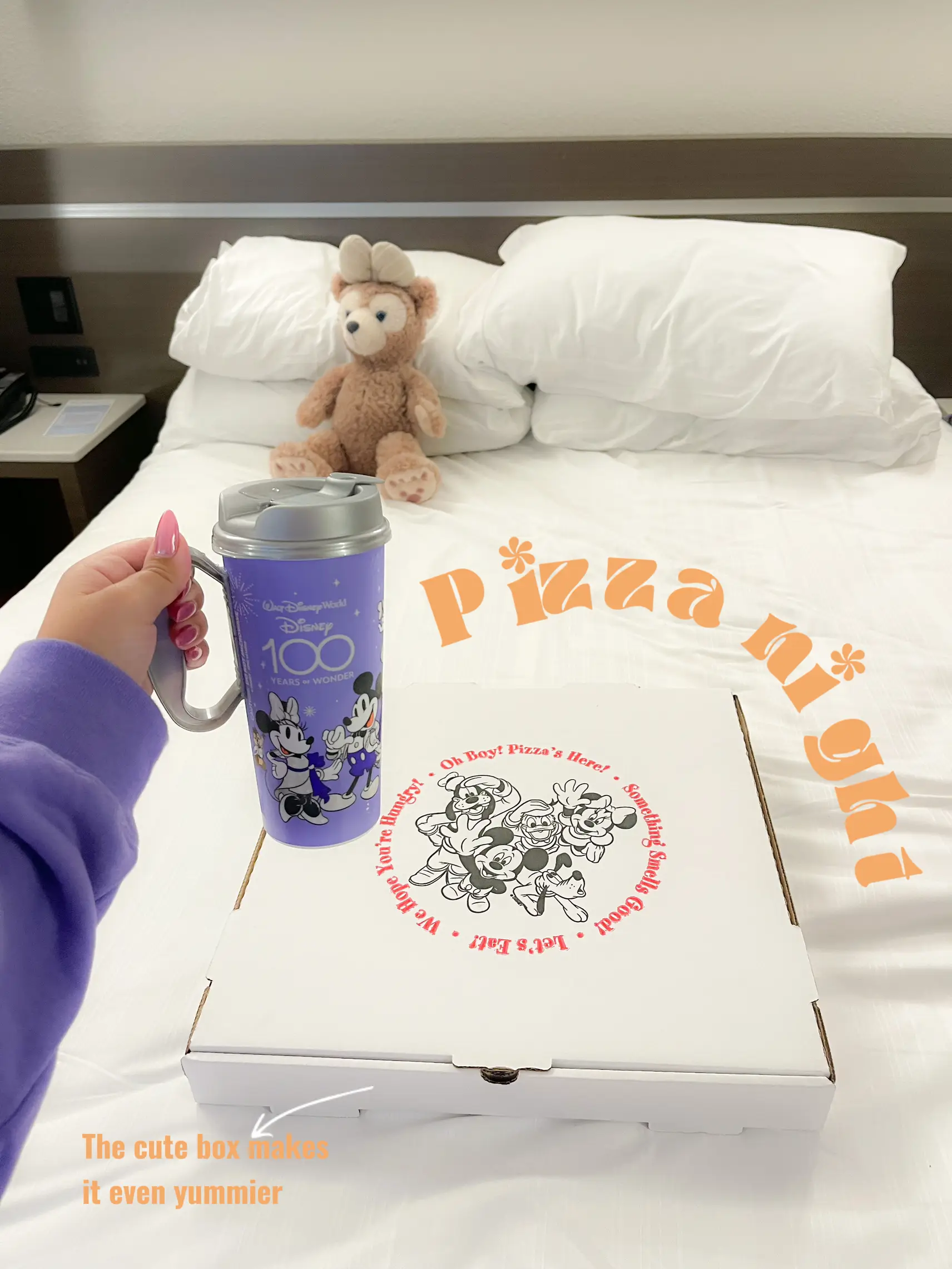 Disney pizza hot sale pillow