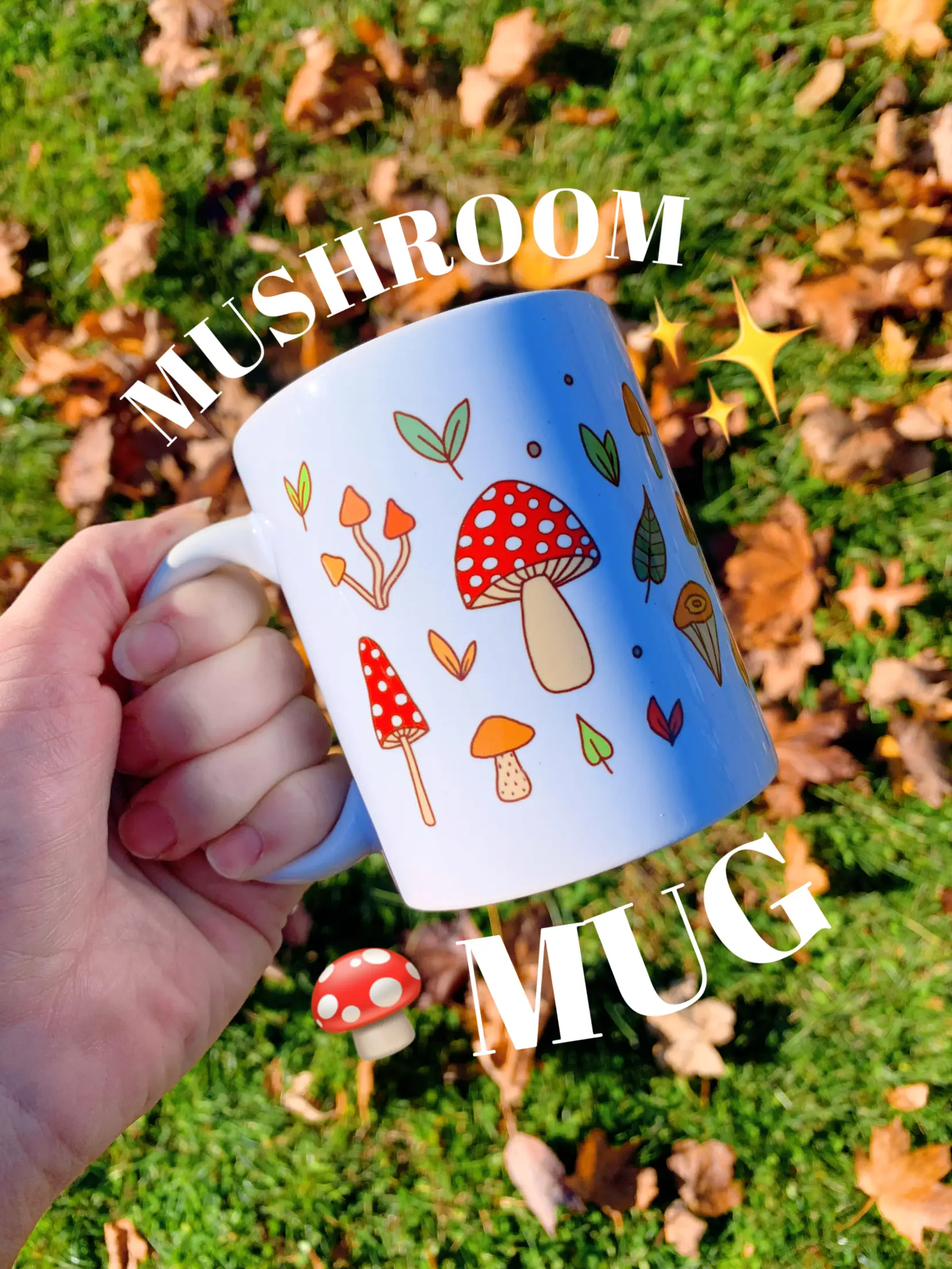 Vintage Frog Mug, Frog Gifts,autumn, Cozy Autumn,mushroom Mug
