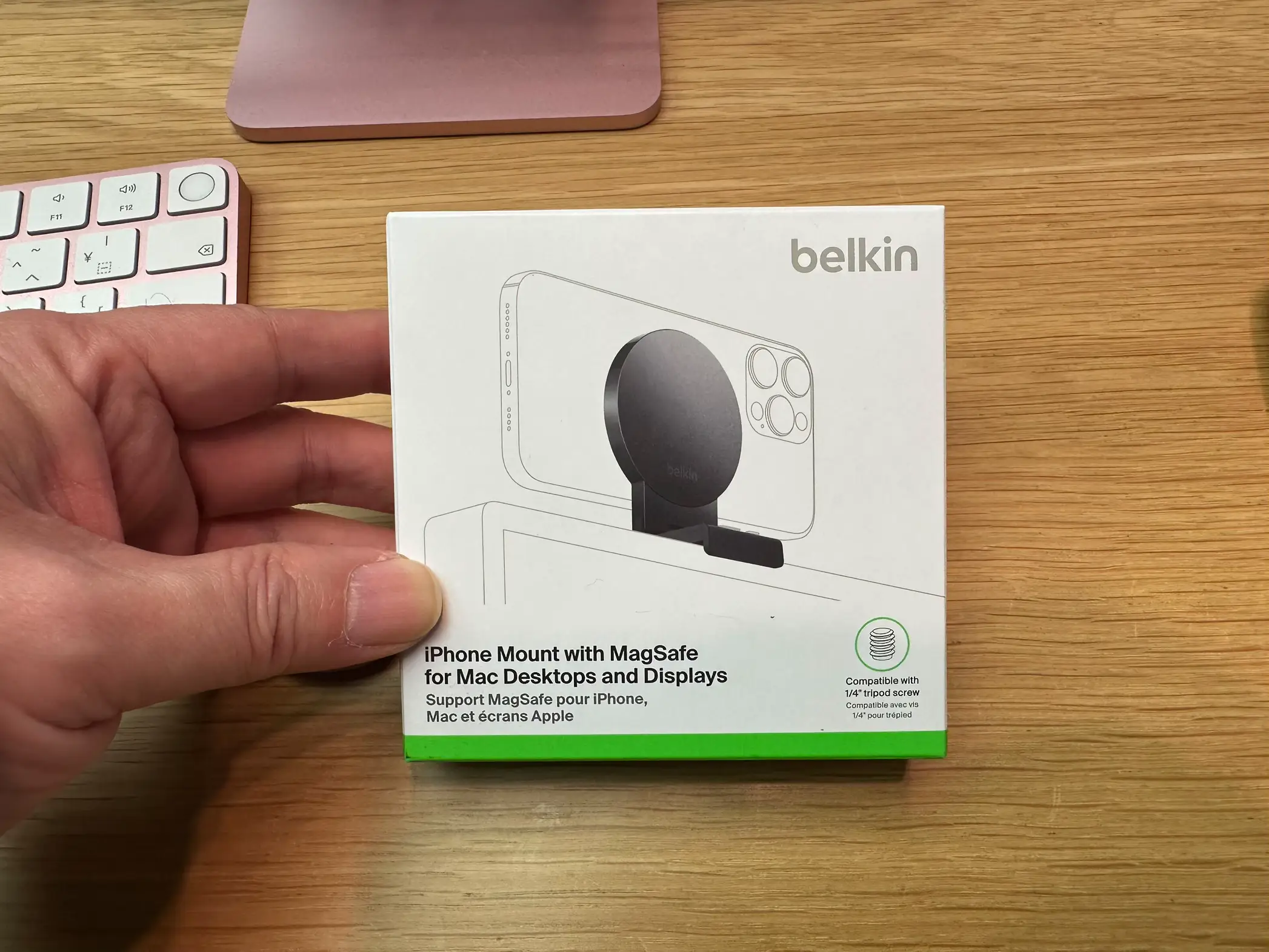 Support MagSafe pour iPhone - Pour iMac et écrans Apple - Belkin - Support  - BELKIN