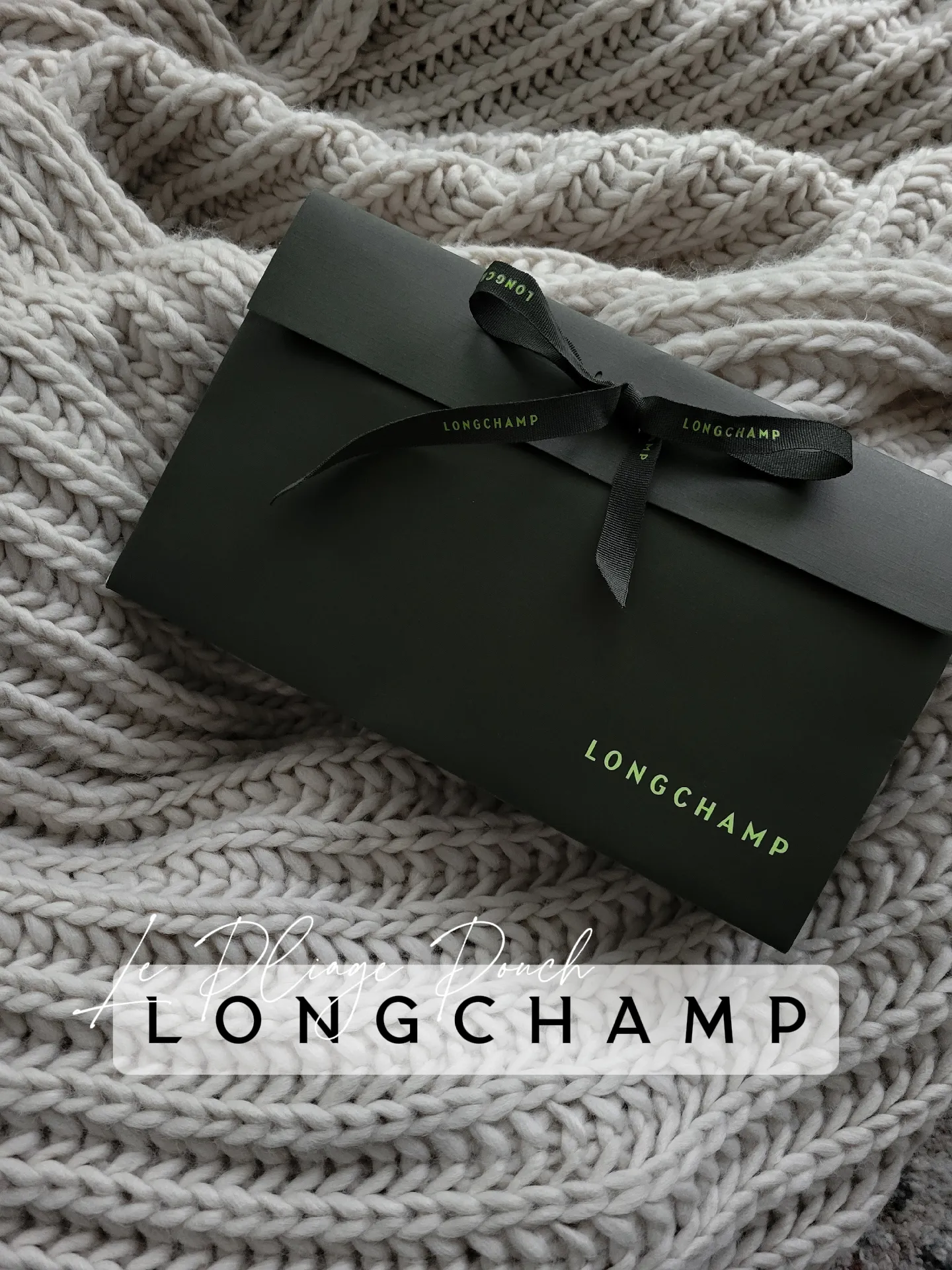 Longchamp mini pouch unboxing & What fits inside.