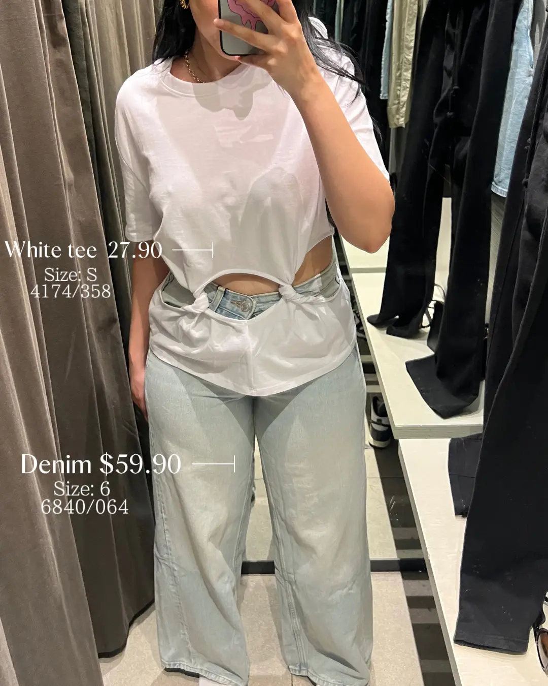 Zara trouser DUPE for less! Which is from Zara left or right? Ive