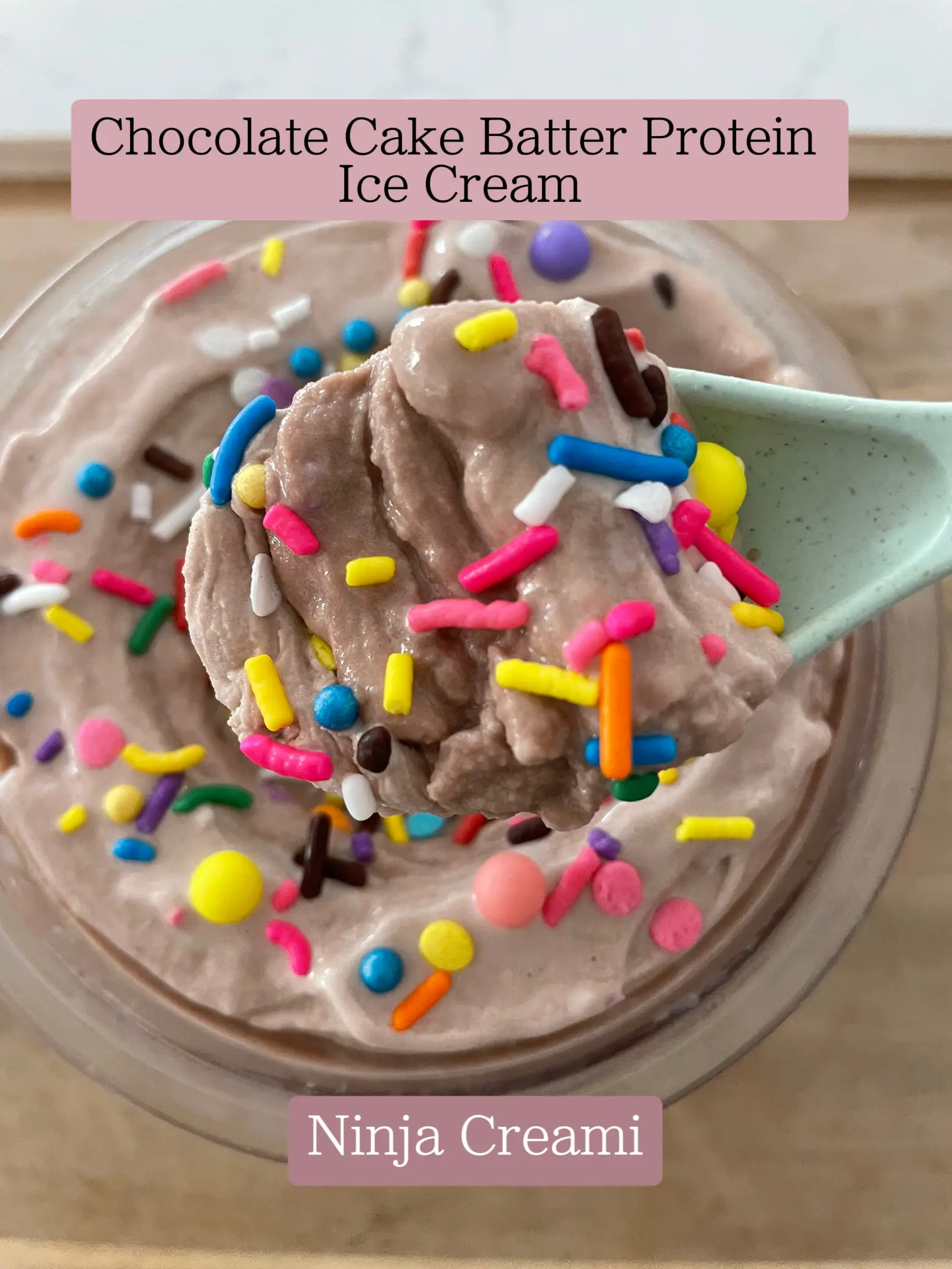 Ninja Creami Protein Ice Cream (Birthday Cake Recipe) - Basics