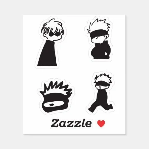 gojo saturo jujutsu kaisen anime sticker pack, Gallery posted by JUJUTSU  KAISENE