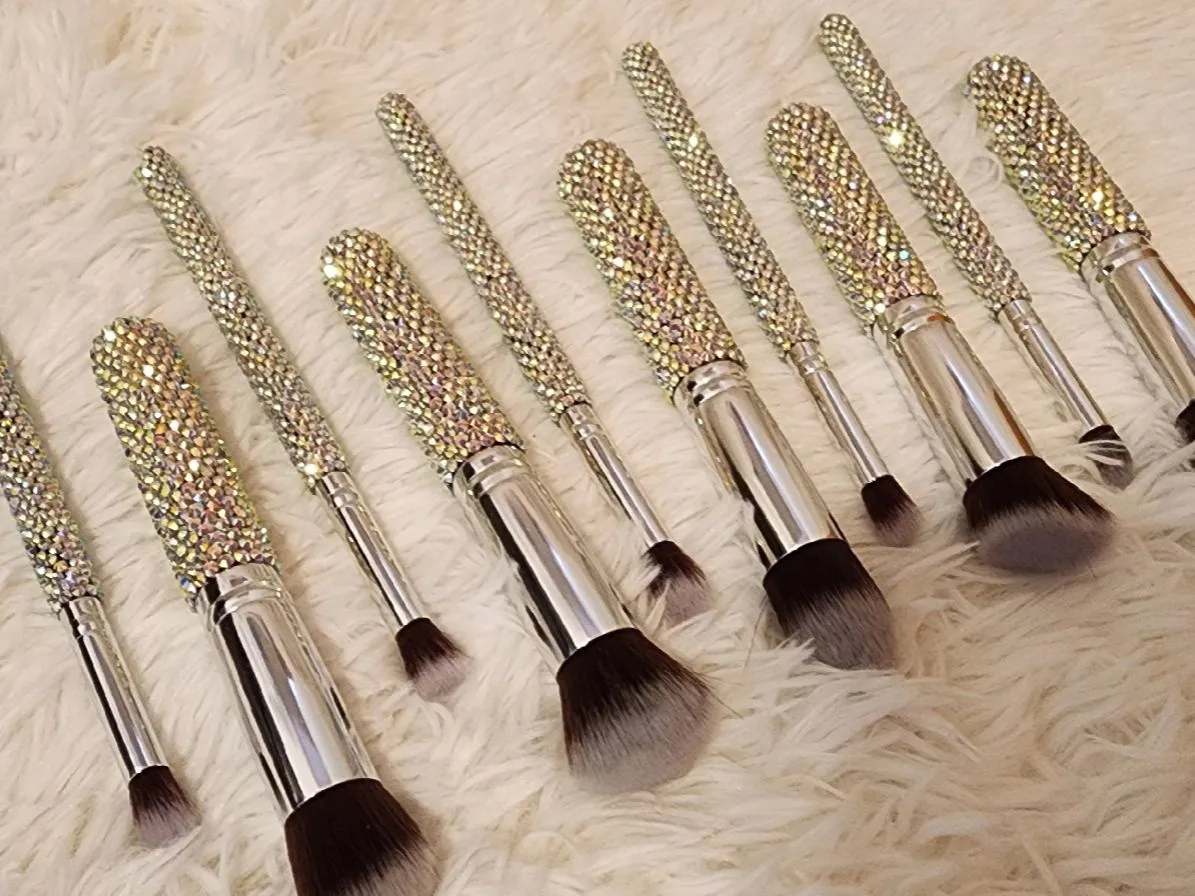 Rhinestone popular Makeup brushes