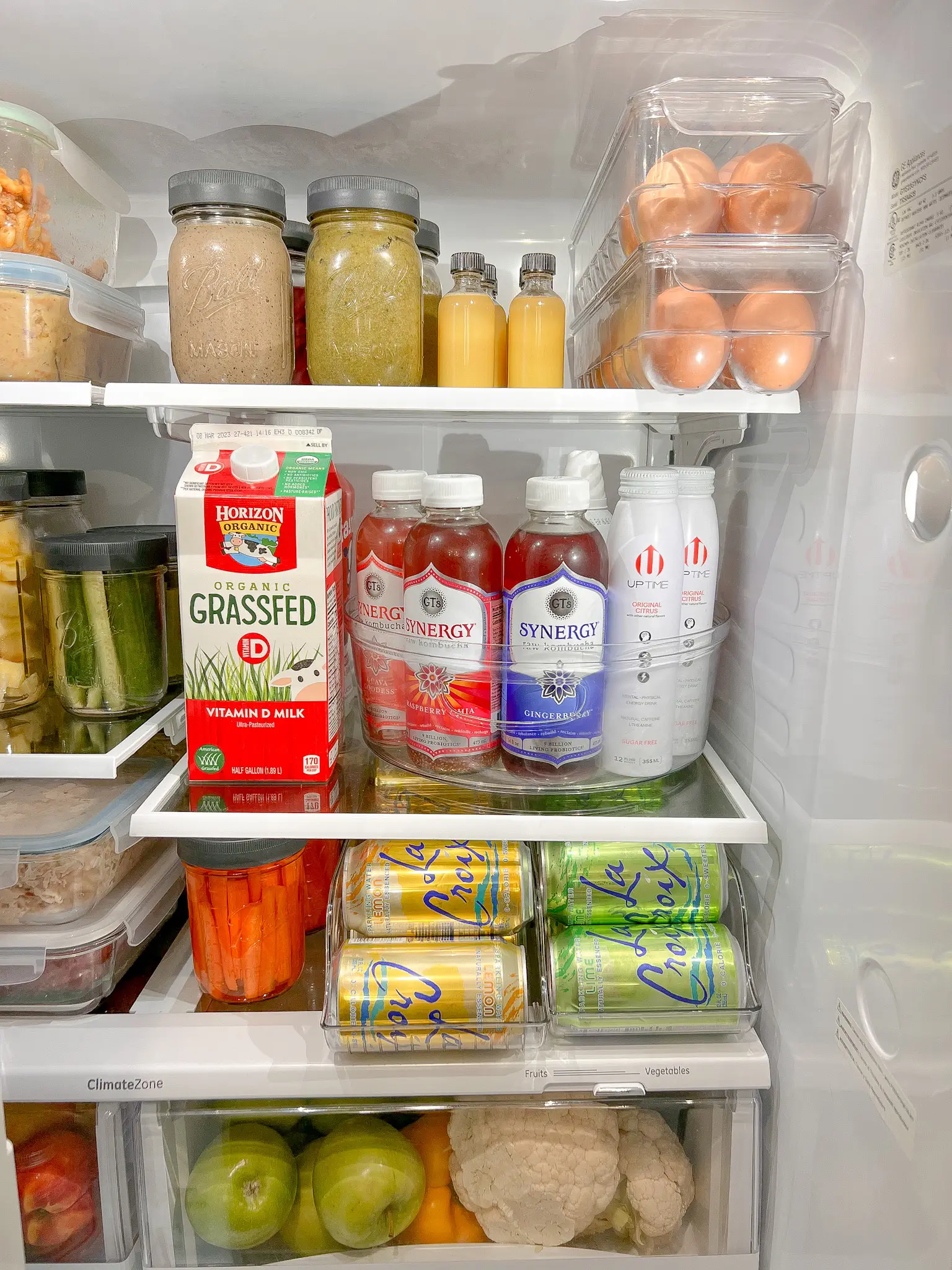 Fridge Organization Inspiration Gallery posted by Kylie Wade