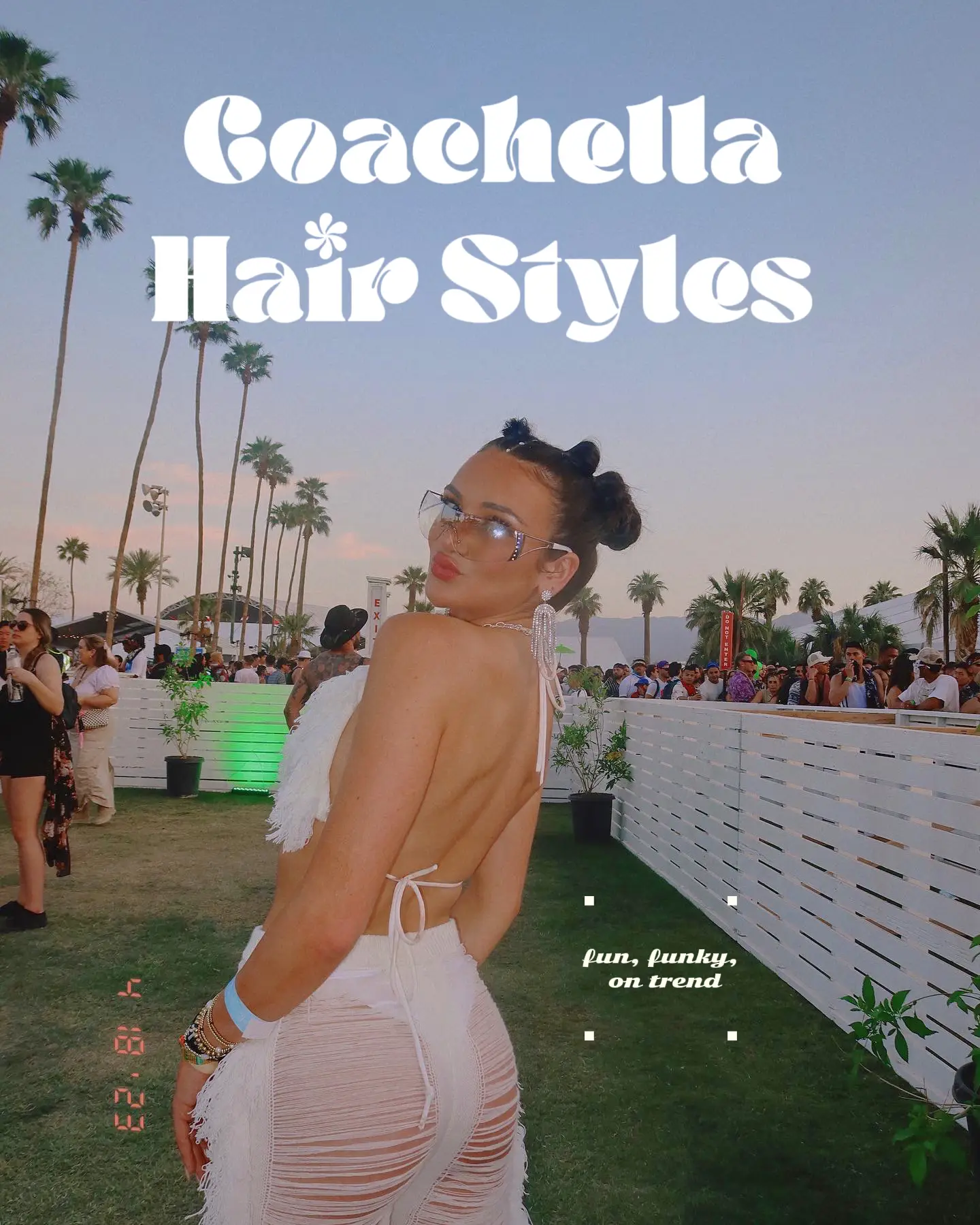 Coachella Hair Trend: Hair Gems  14 Beauty Looks From Coachella