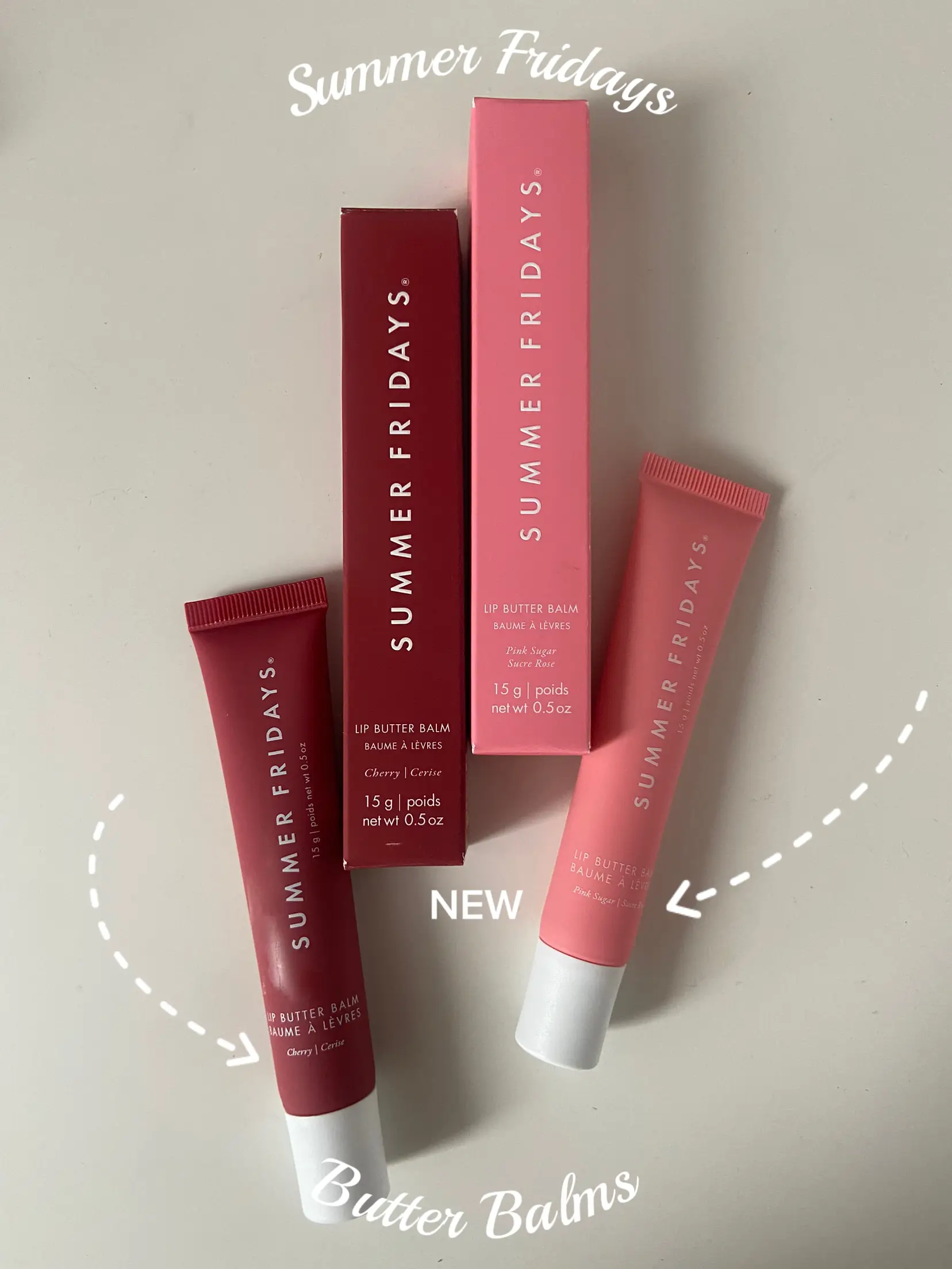 Summer Fridays Butter Balms: Pink Sugar & Cherry | Gallery posted by ...